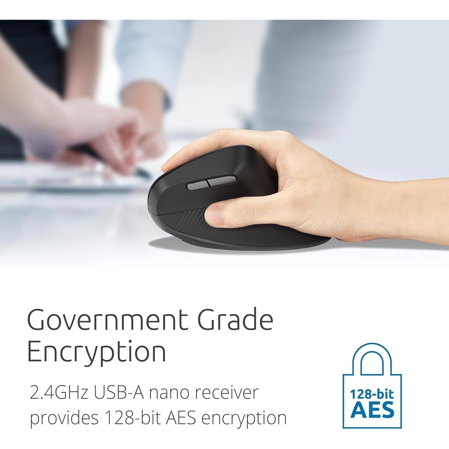 Ratón Inalámbrico Recargable Kensington MY630 EQ Ergonómico