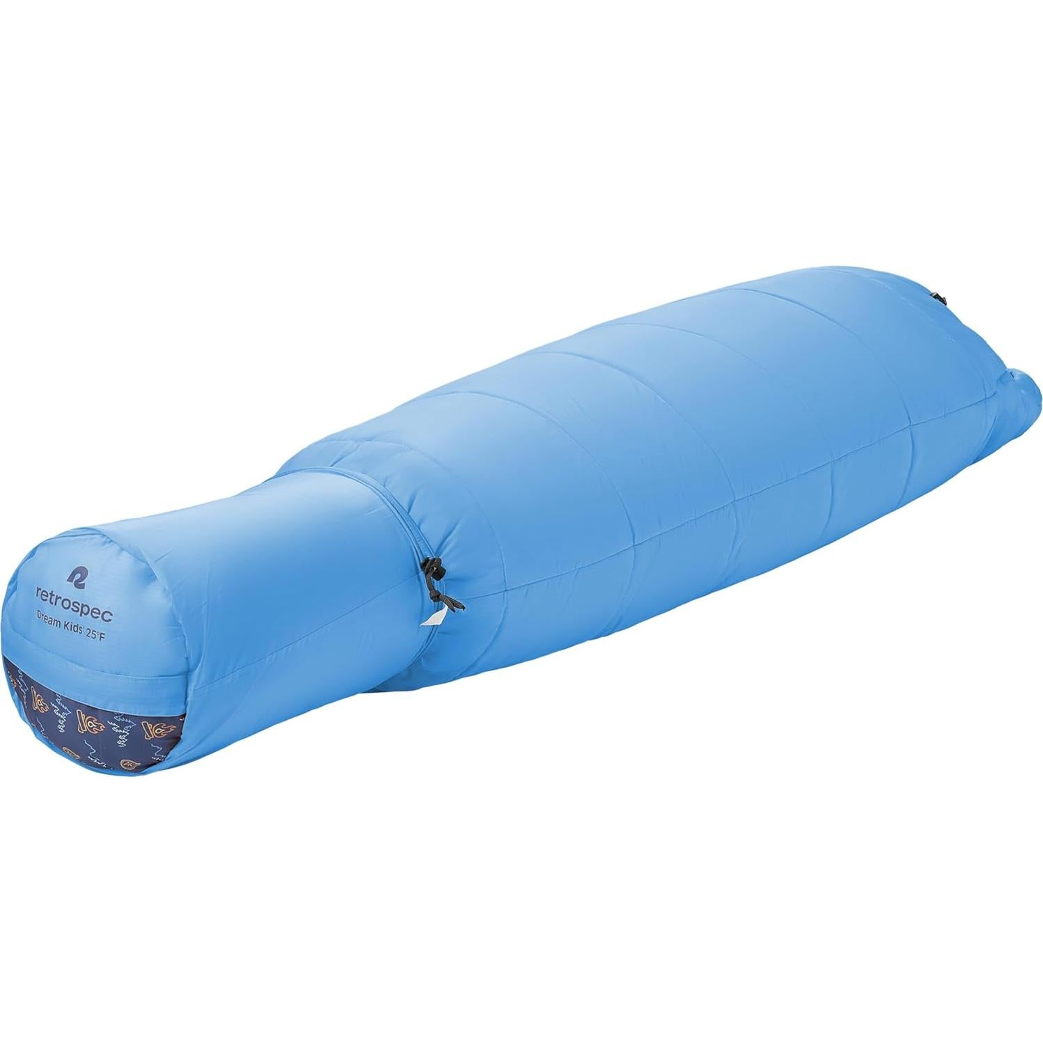 Saco de dormir Mummy Retrospec Dream 25 para niños - Aislado y ligero
