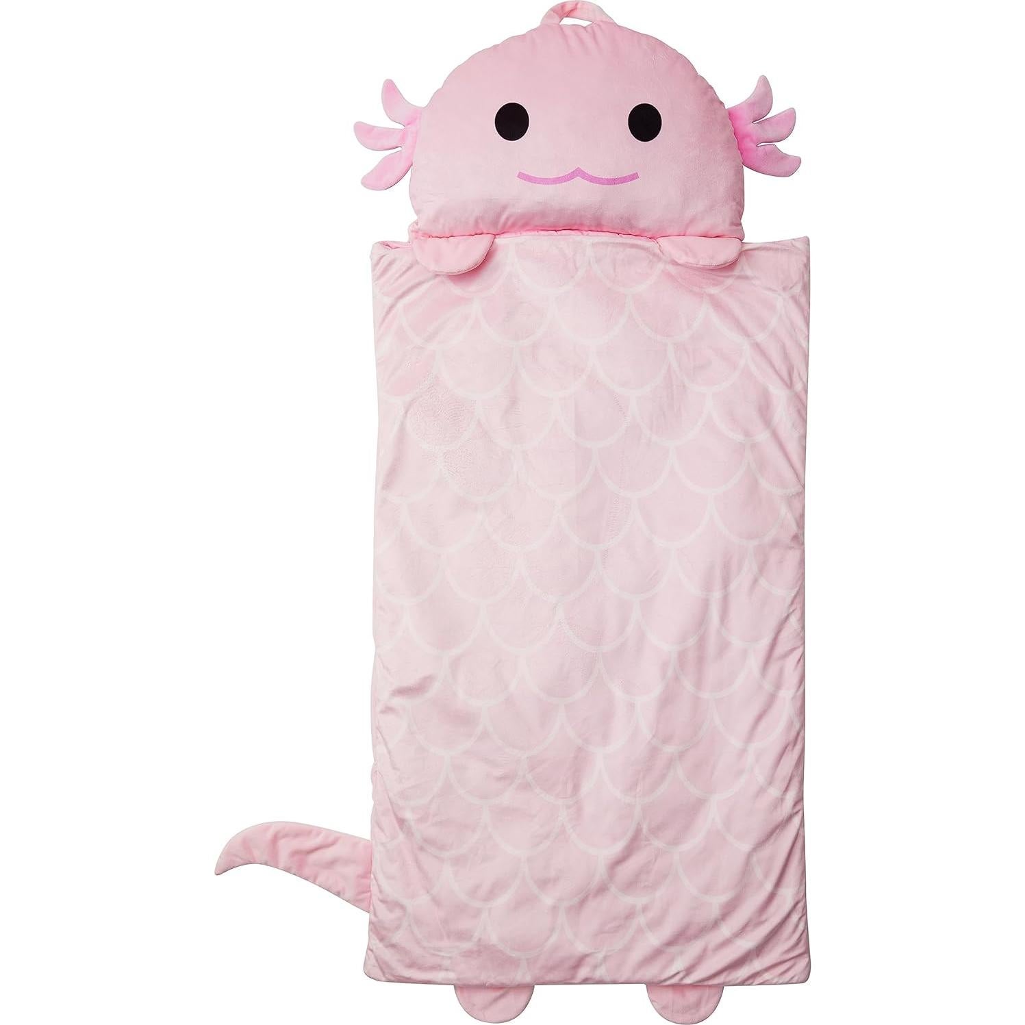 Saco de Dormir Infantil Unicornios y Robots Axolotl 150x69cm