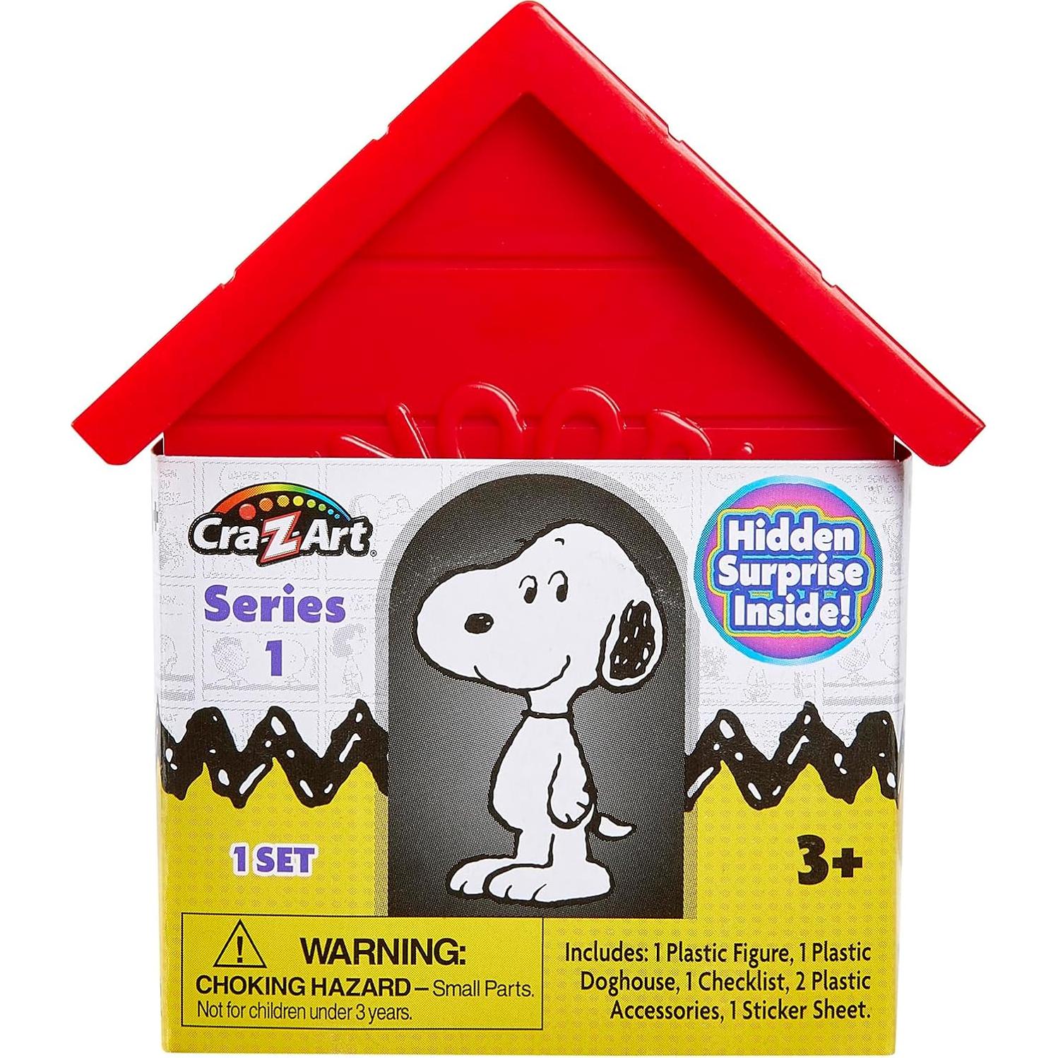 Mini Figuras de Cristal Peanuts Cra-Z-Art - Casa de Snoopy
