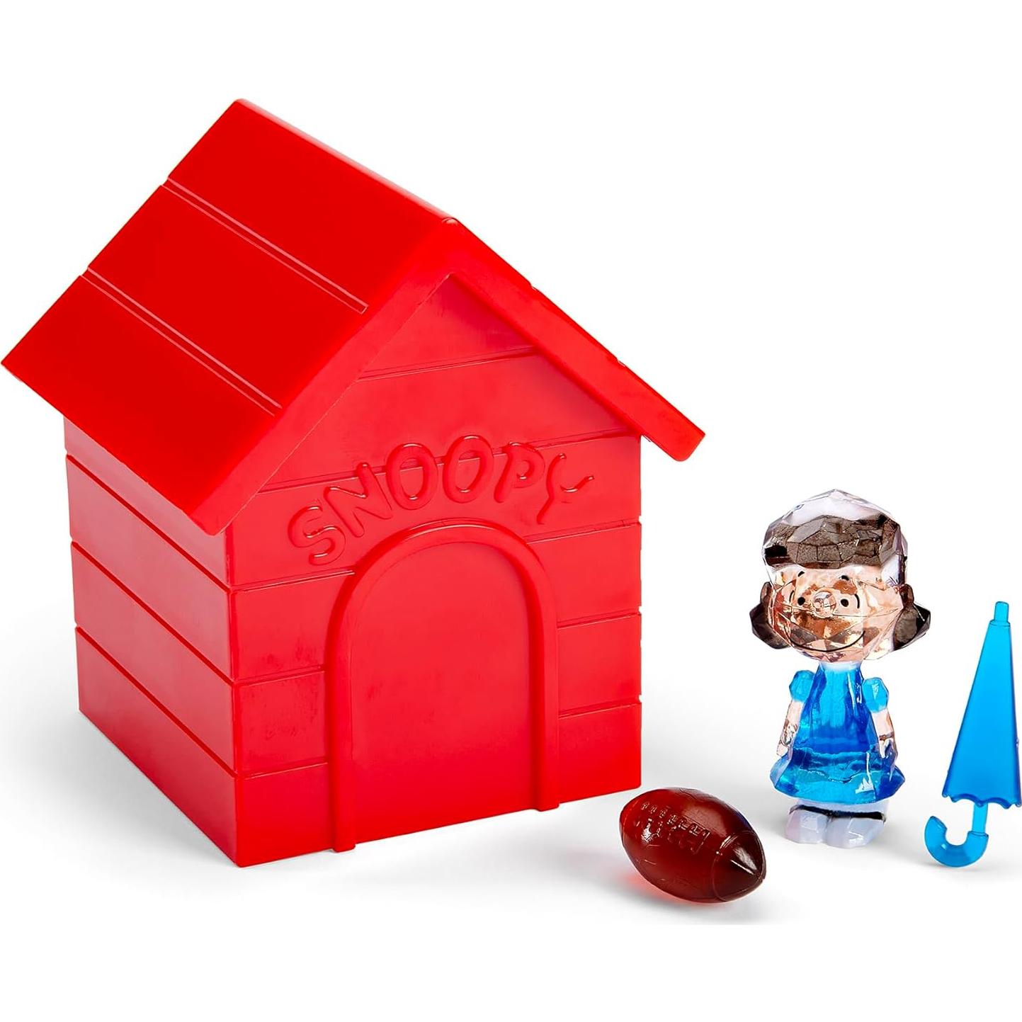 Mini Figuras de Cristal Peanuts Cra-Z-Art - Casa de Snoopy
