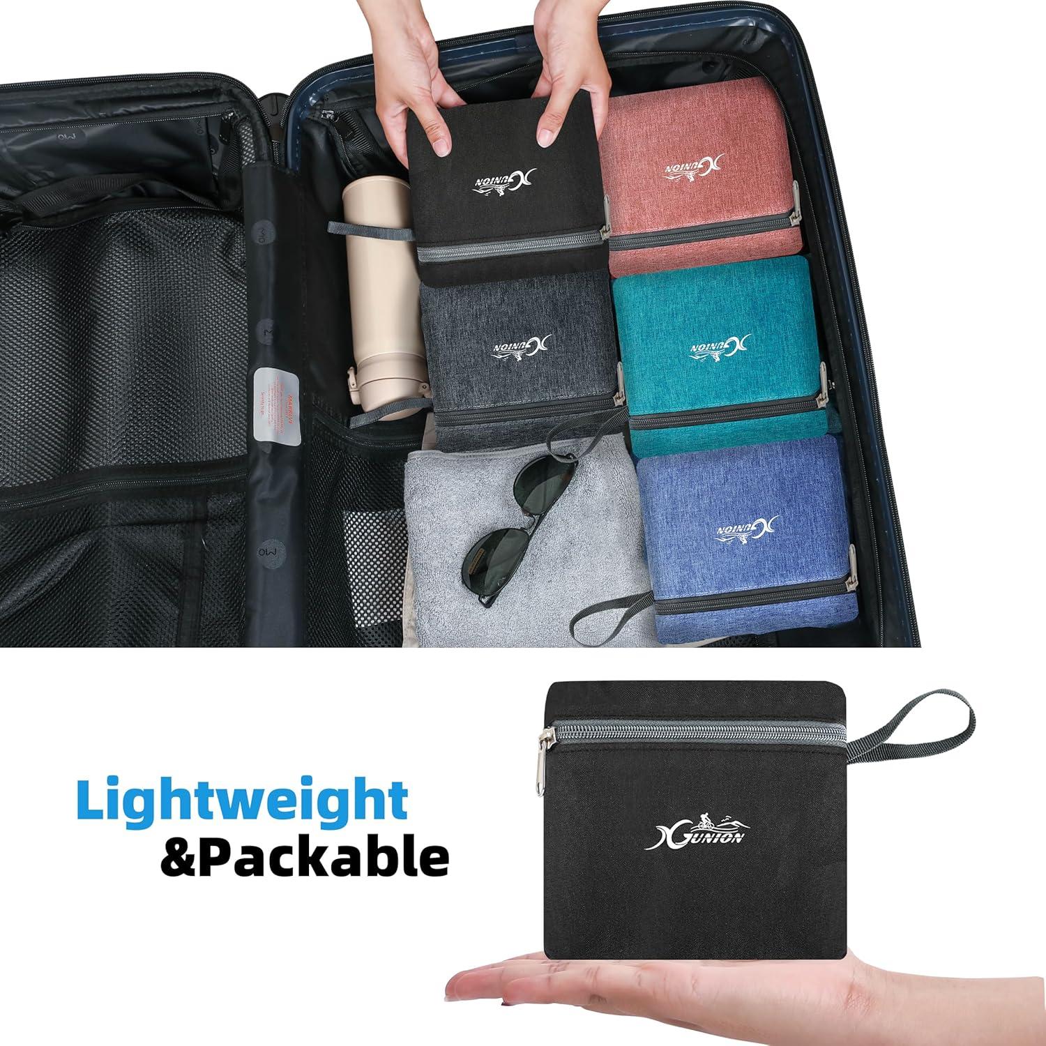 Mochila de Viaje Plegable XGUNION 10L Ligera Negra