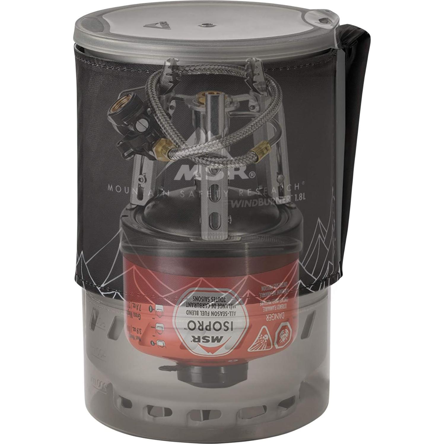 Estufa de Camping MSR WindBurner Duo 1.8L a Prueba de Viento