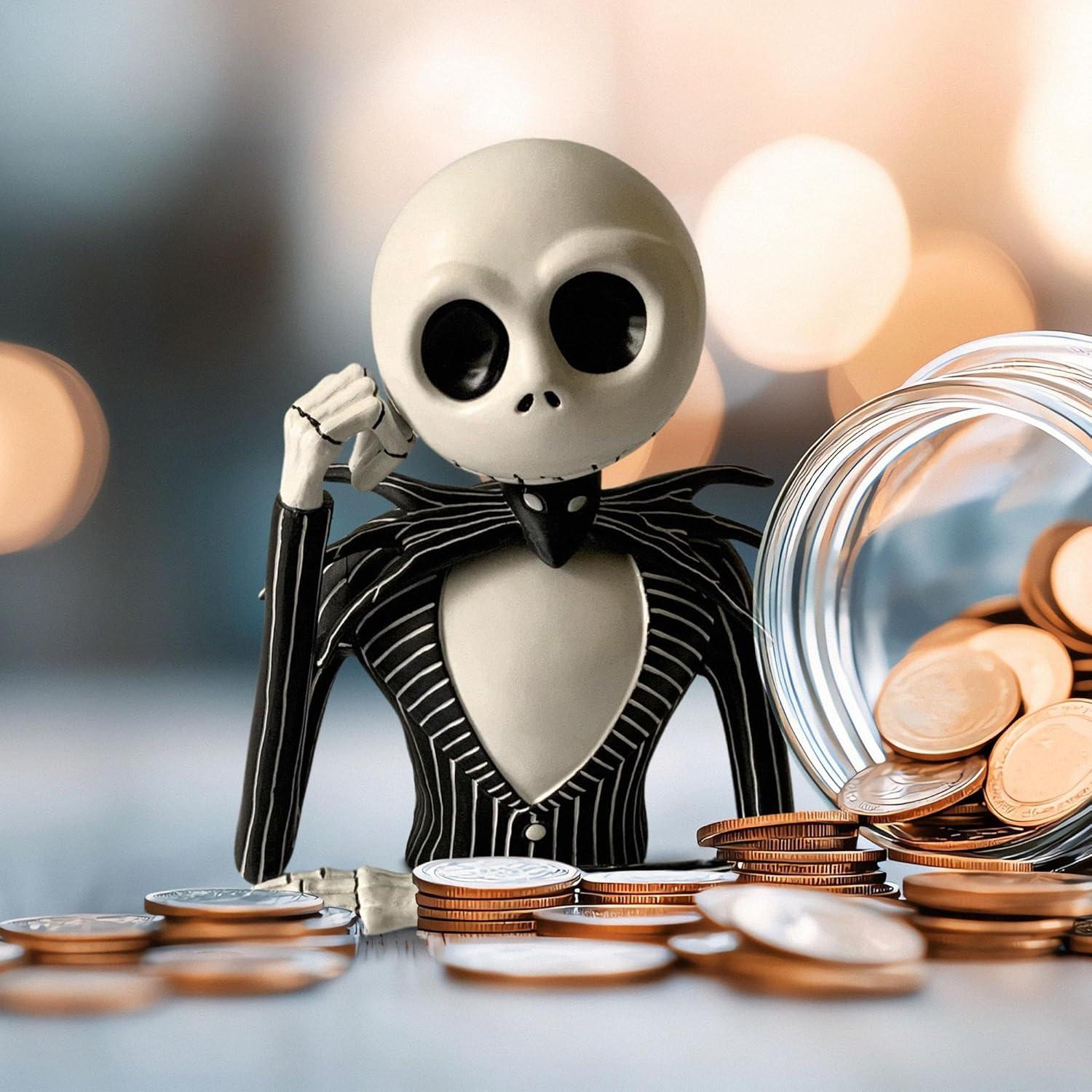 Banco de Bustos Jack Skellington Monogram 16.5x7x19.7cm