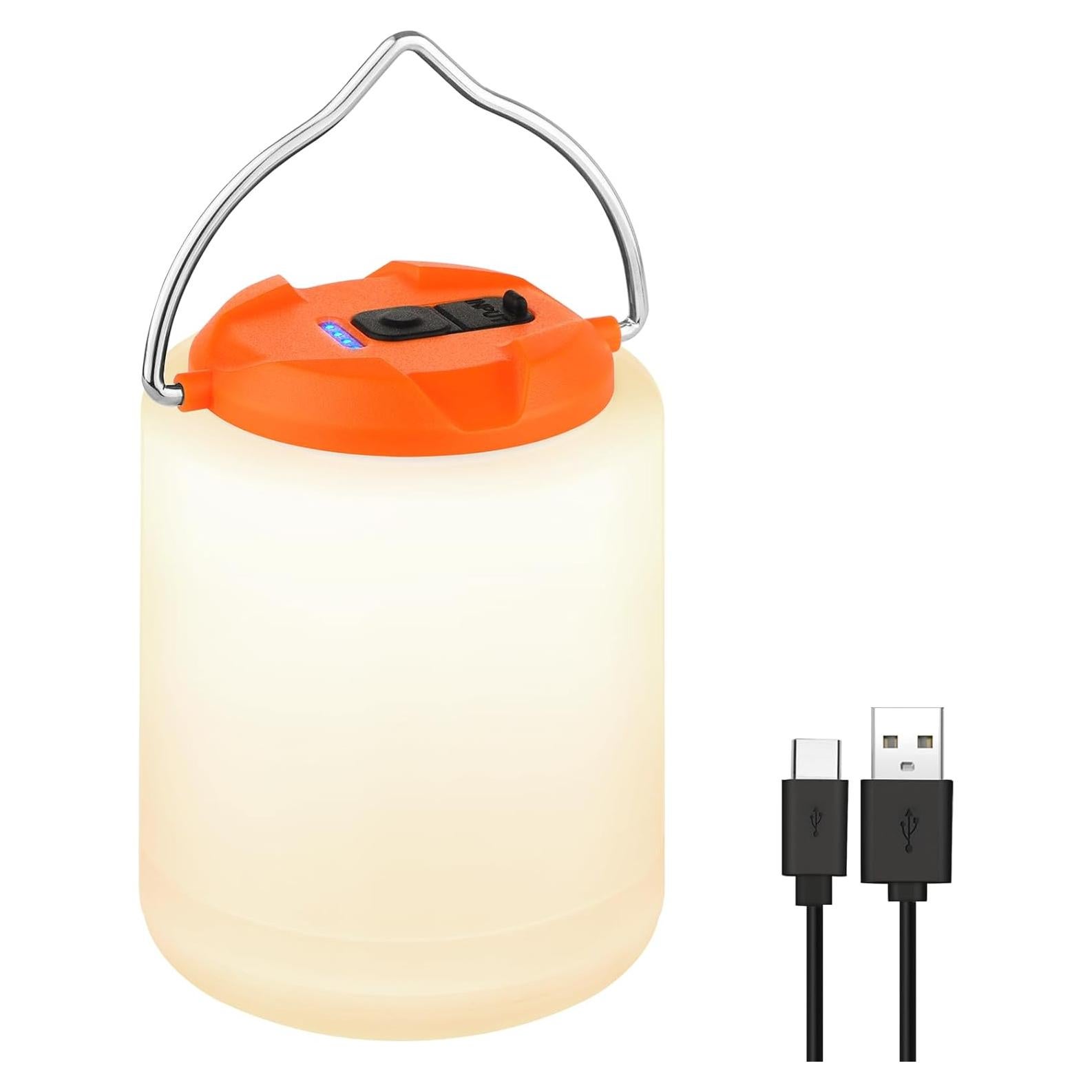 Linterna de Camping LED BOBKID 1000LM Recargable Impermeable