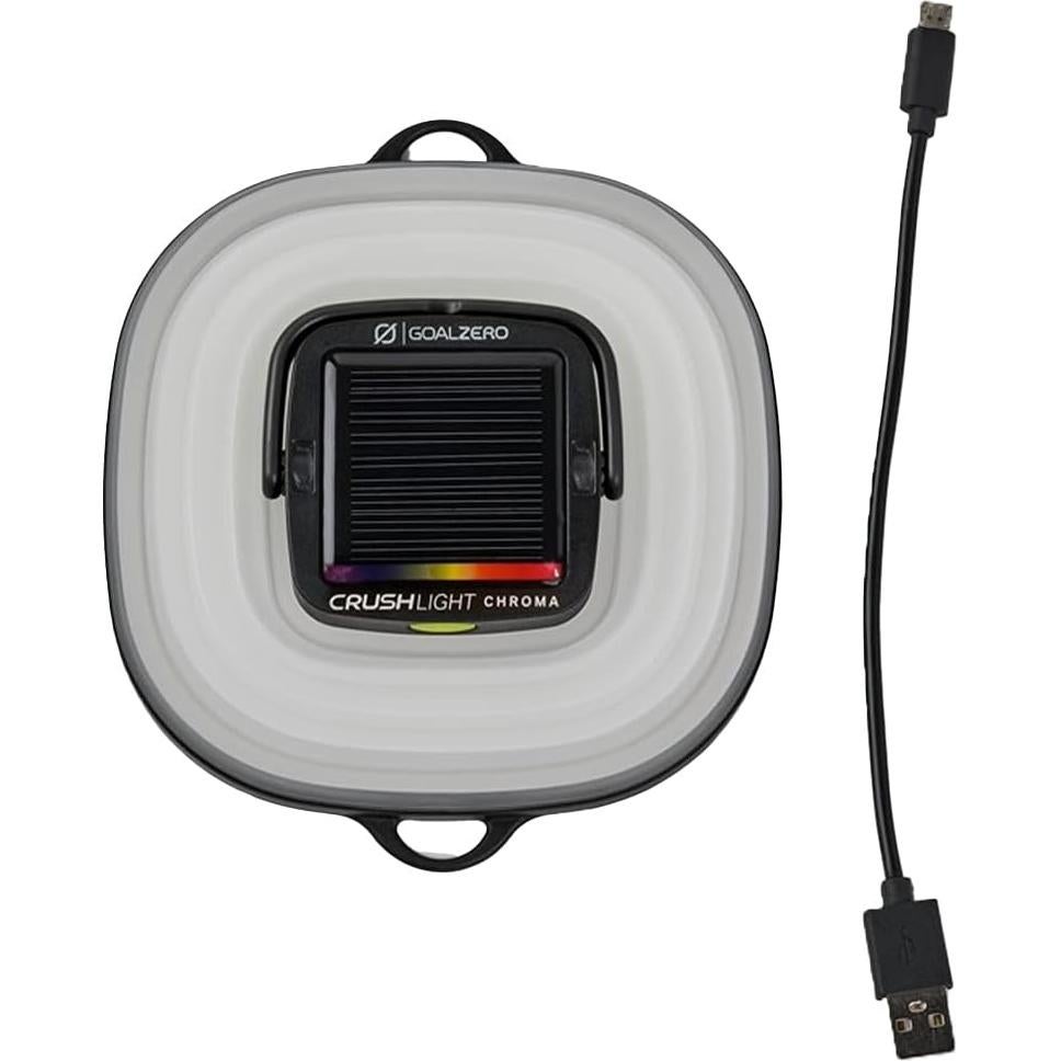 Linterna Solar Plegable Goal Zero Crush Light Chroma 60 Lúmenes