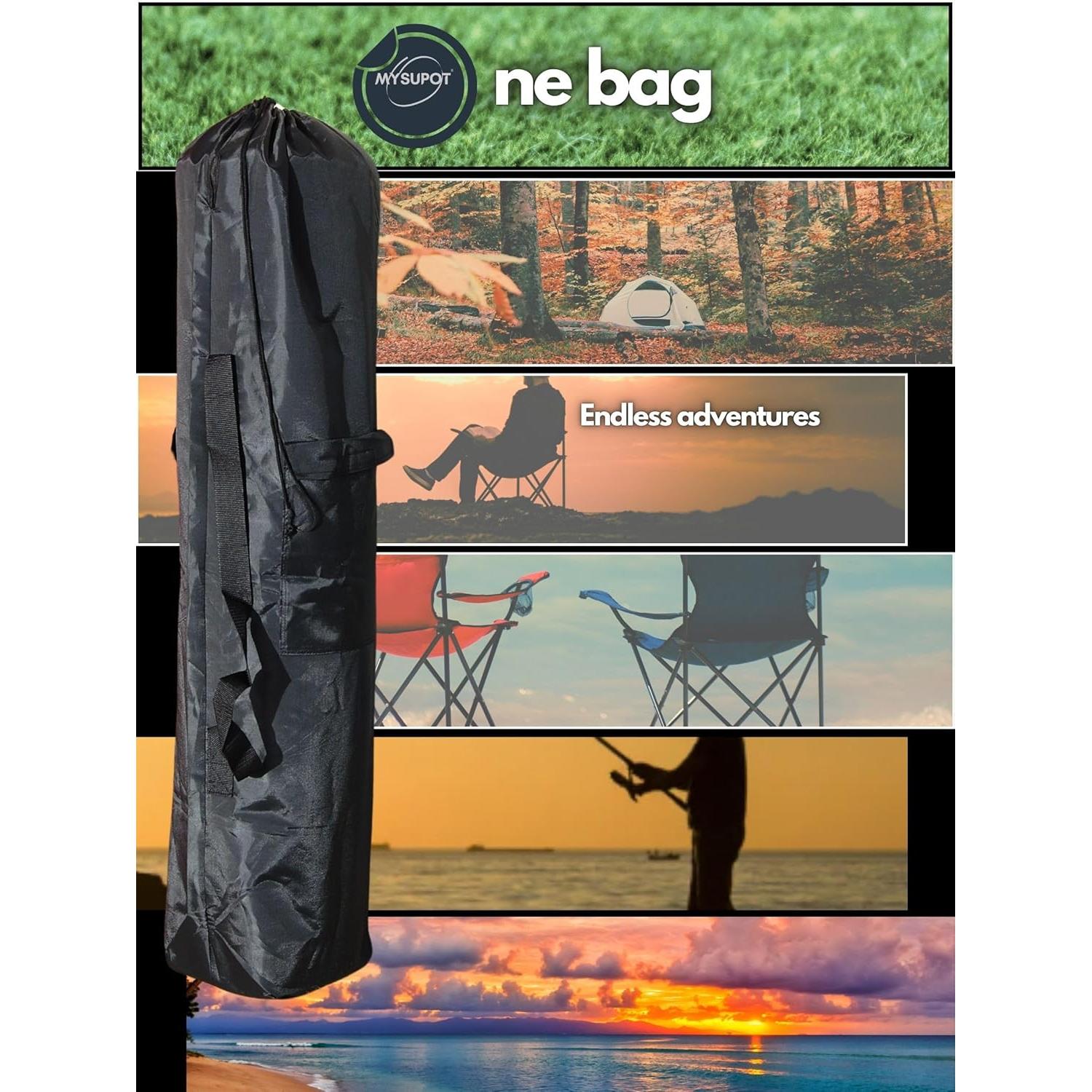 Bolsa de Reemplazo MYSUPOT para Silla de Camping Plegable - Poliester 420D