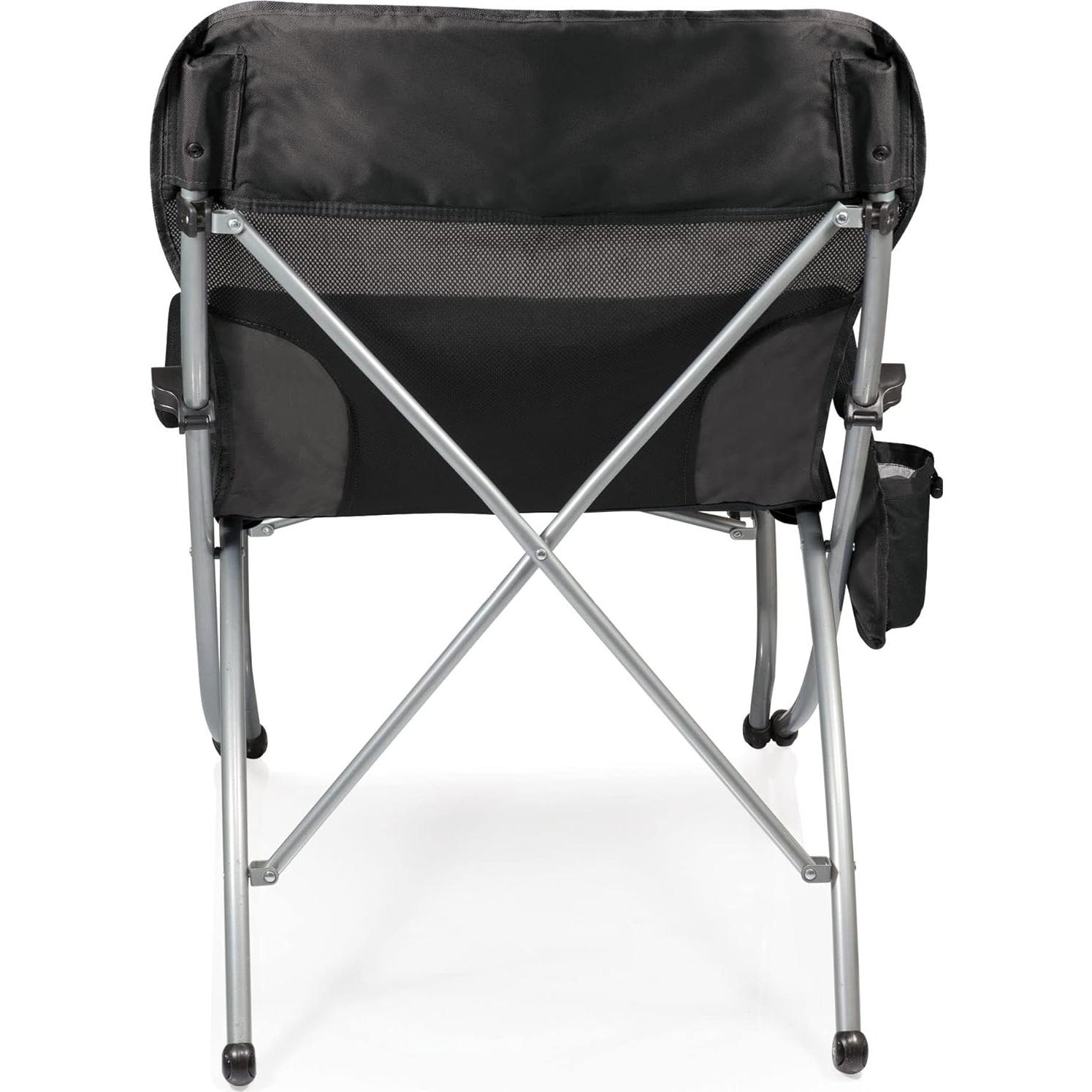 Silla de Camping Plegable Picnic Time PT-XL Negra 181 kg