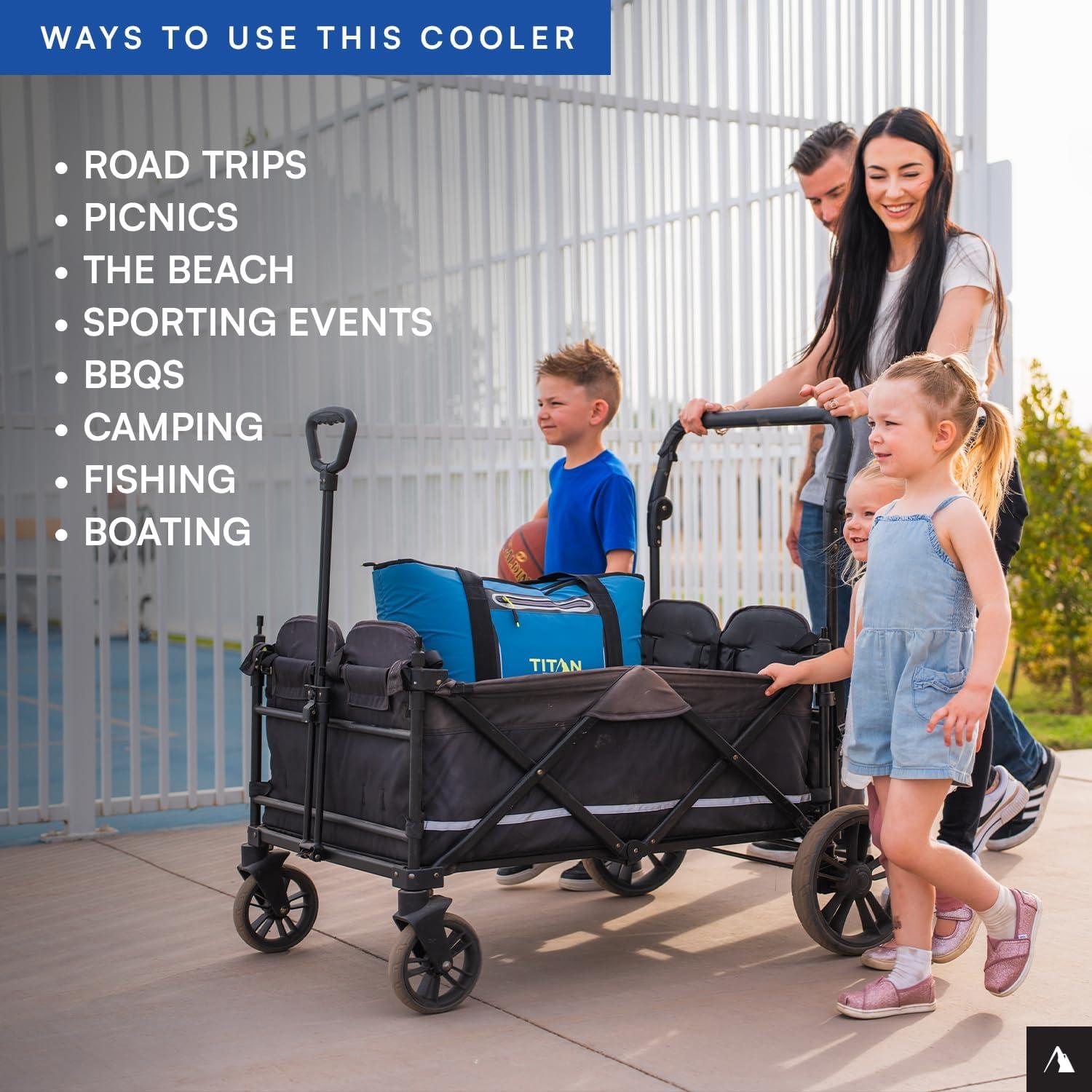 Enfriador Aislado Titan 30 Latas 20qt Caza en la Selva