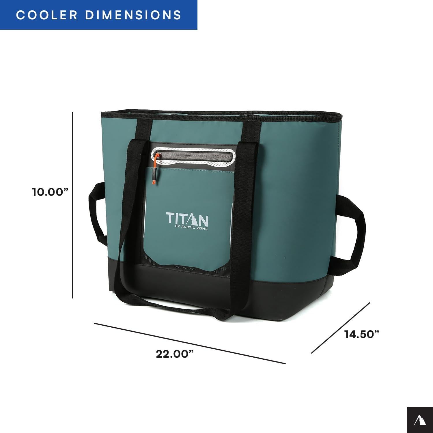 Enfriador Aislado Titan 30 Latas 20qt Caza en la Selva