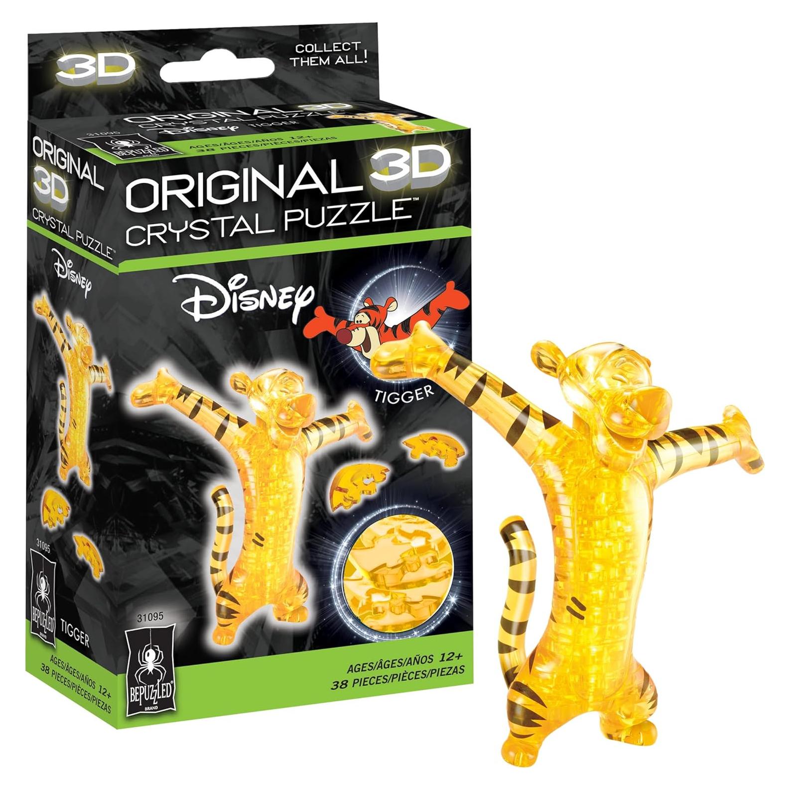 Rompecabezas 3D Crystal BePuzzled Disney Tigger 14.6x9.5cm