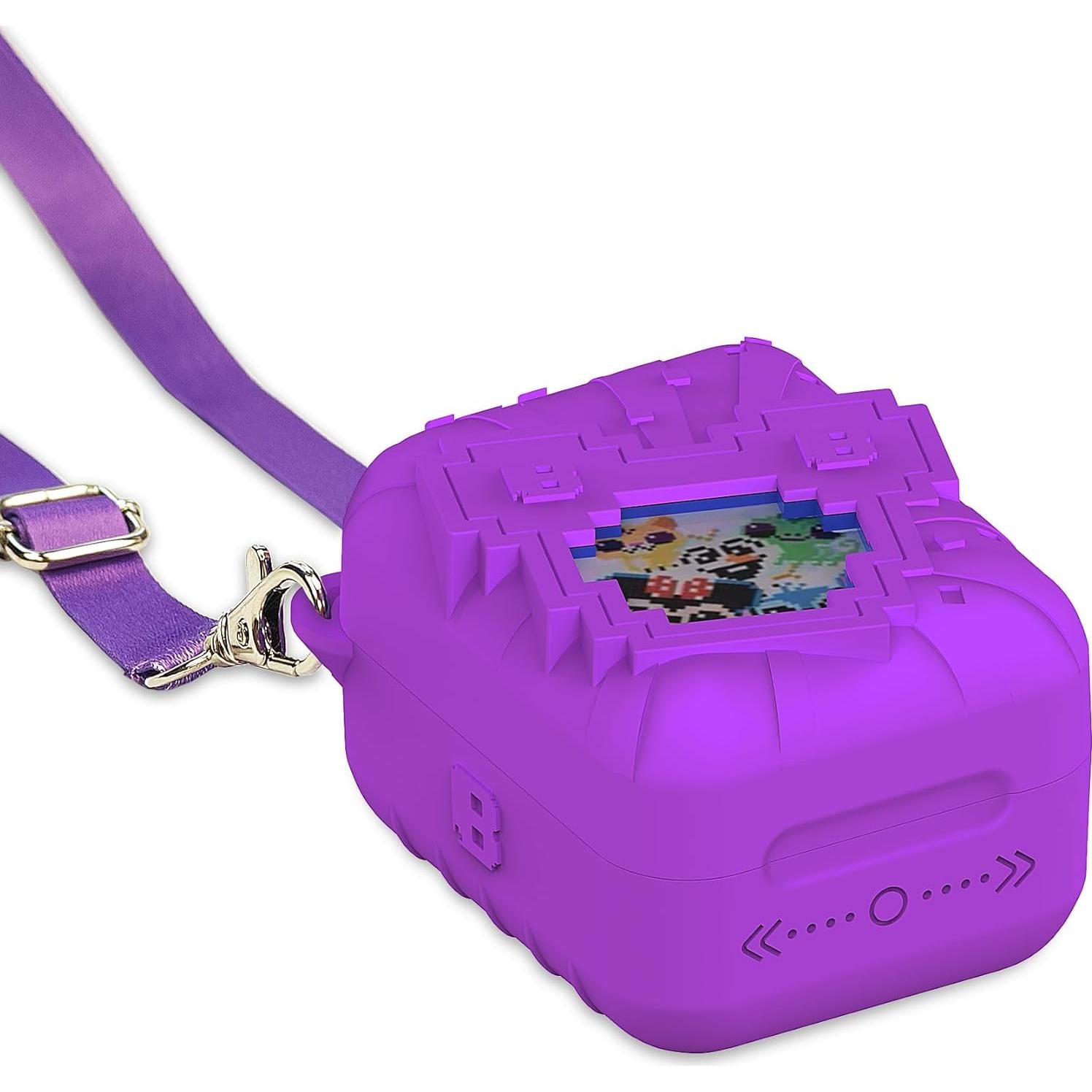 Funda de silicona RAWECUD para juguete Bitzee Disney - Púrpura