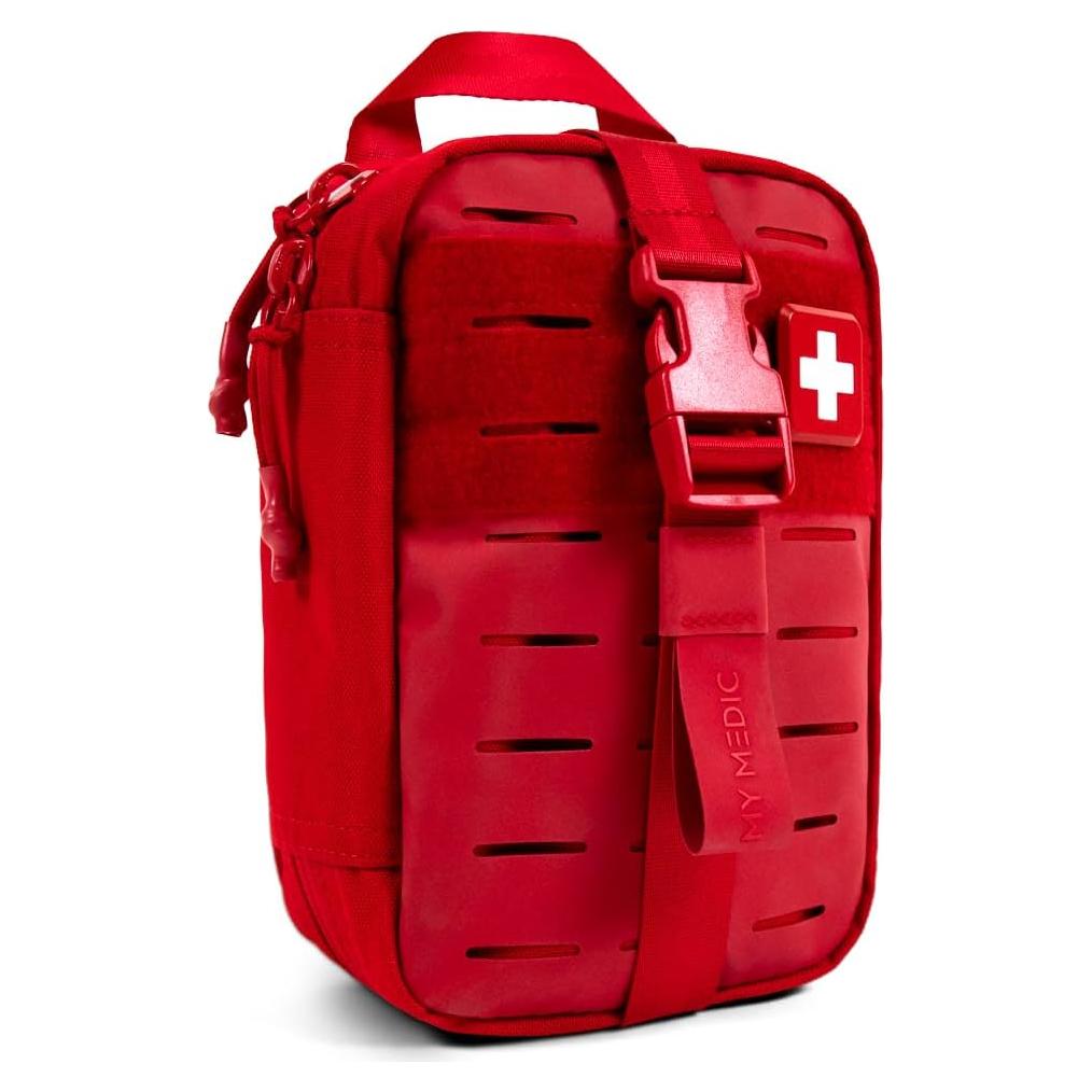 Kit de Primeros Auxilios My Medic Mini Pro - 70 Artículos - Rojo