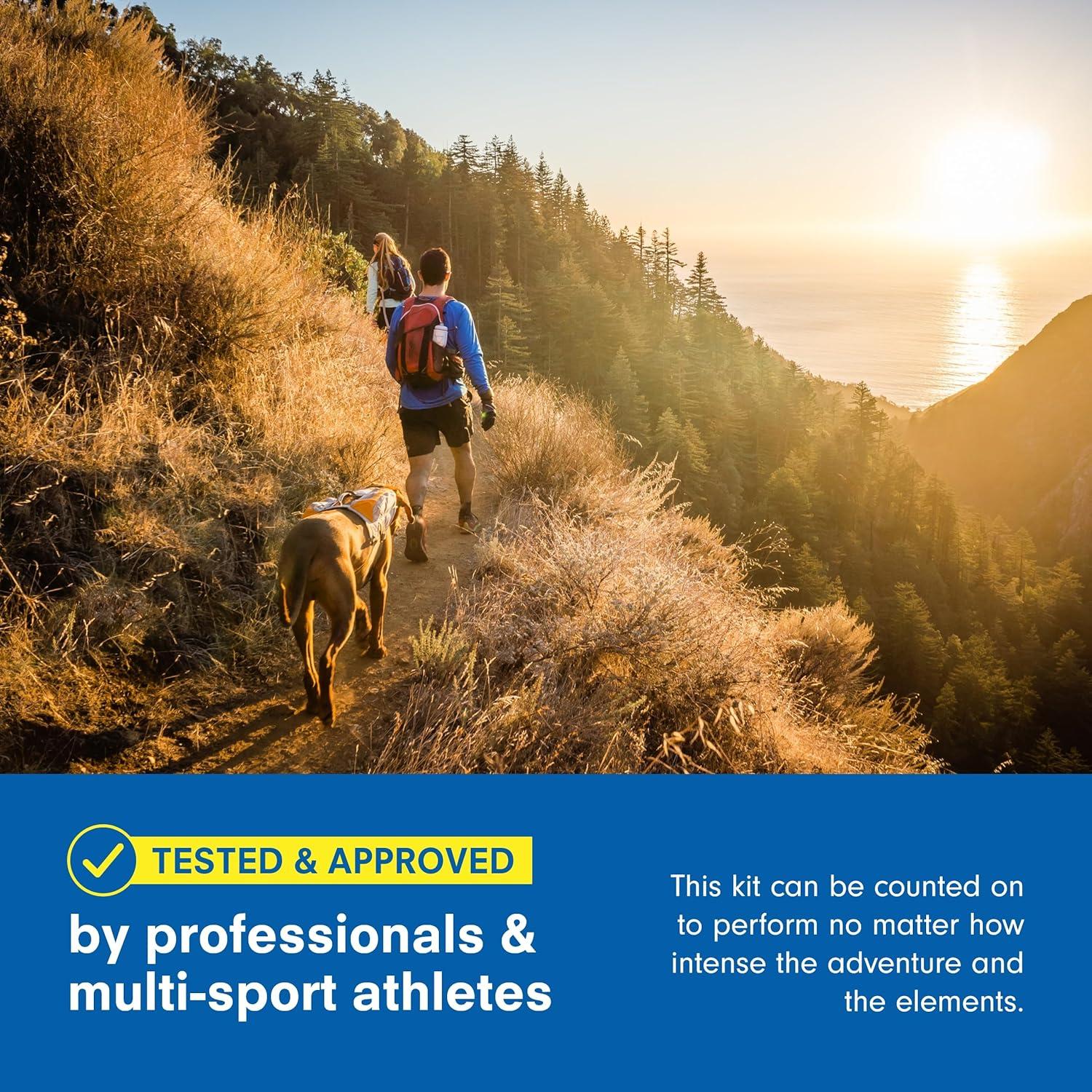 Kit Médico Ultraligero Impermeable Aventura 1 Persona 1-2 Días