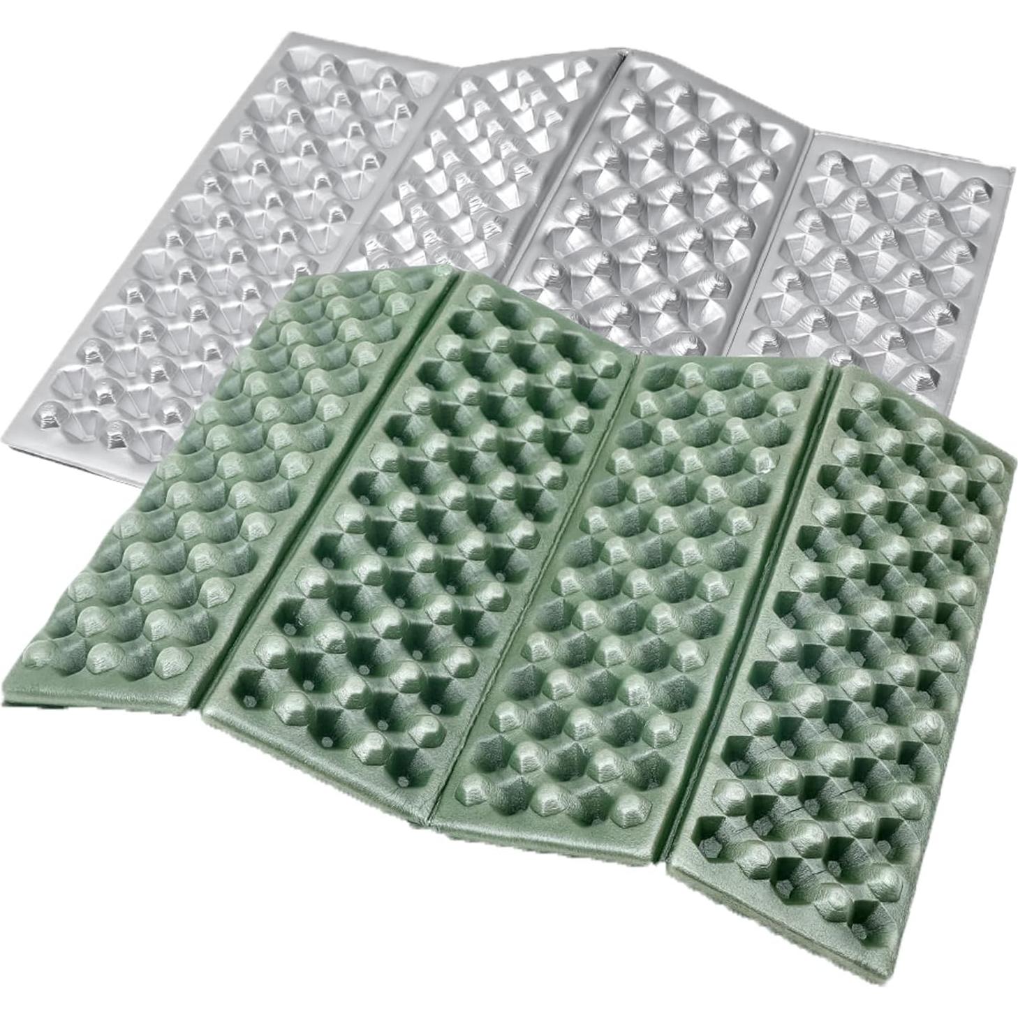 Cojín de Asiento Portátil ZAIXIA 2pack Gris para Caza y Camping