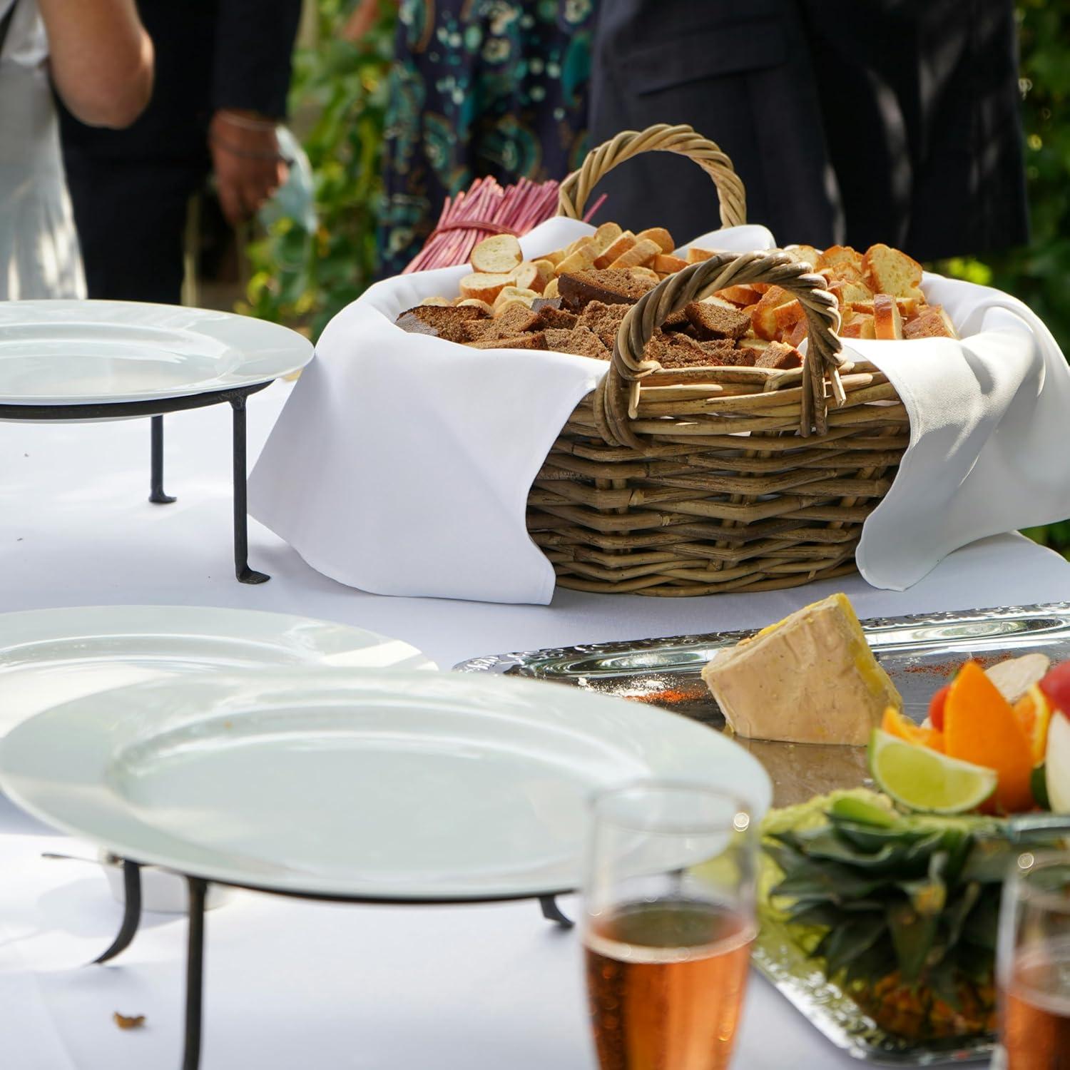 Mesa Plegable 2.44 Metros JingPieCle Blanca Resistente