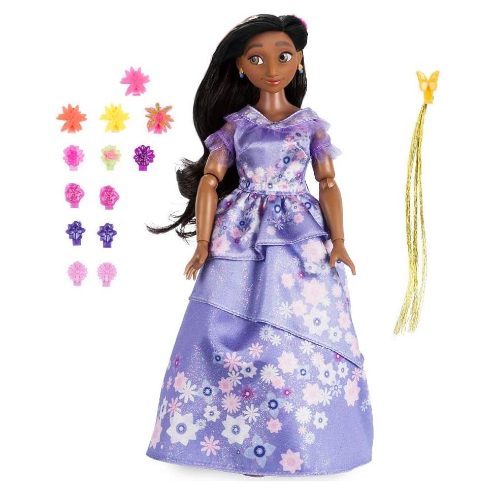 Muñeca Isabela de Disney Encanto con Accesorios de Cabello