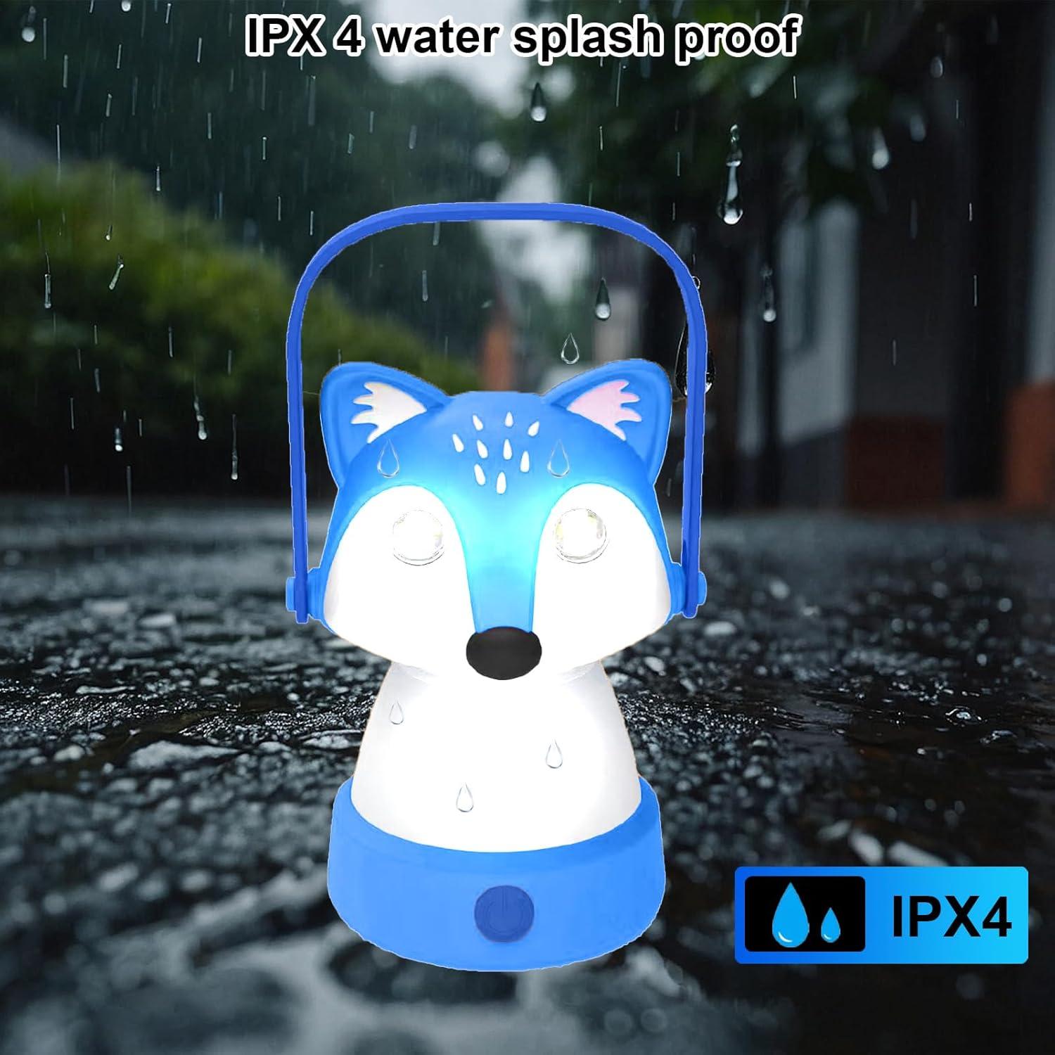 Conjunto de Linternas LED para Niños ANJ - Camping Azul