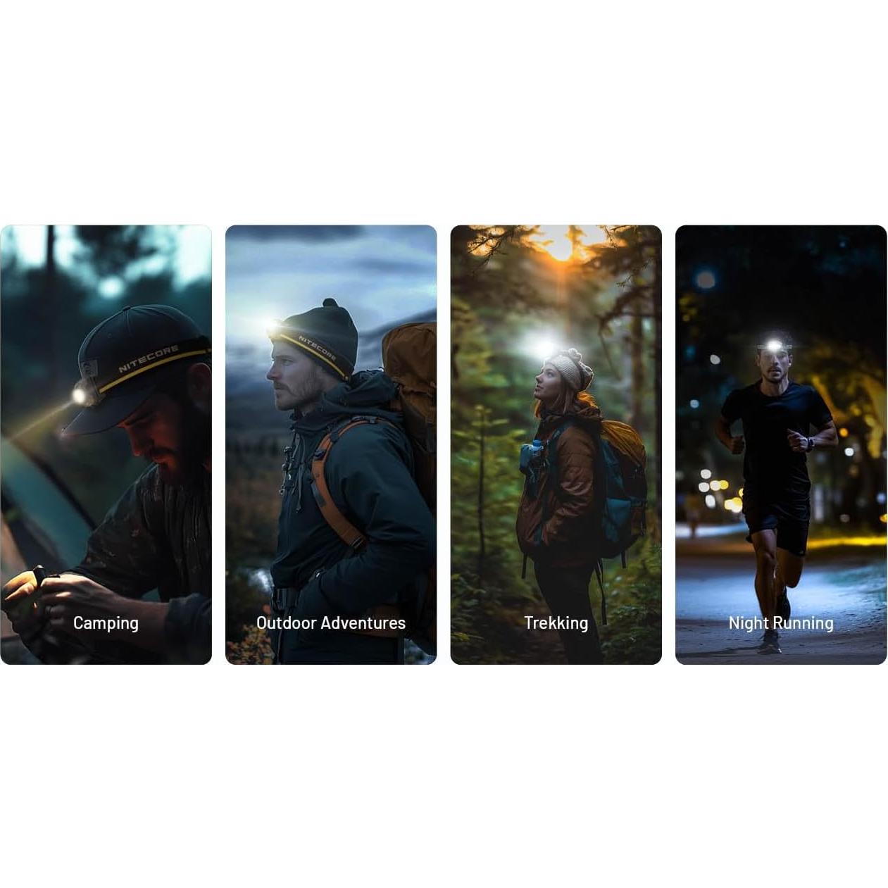 Linterna Frontal Nitecore HA23 UHE 600 Lúmenes Verde