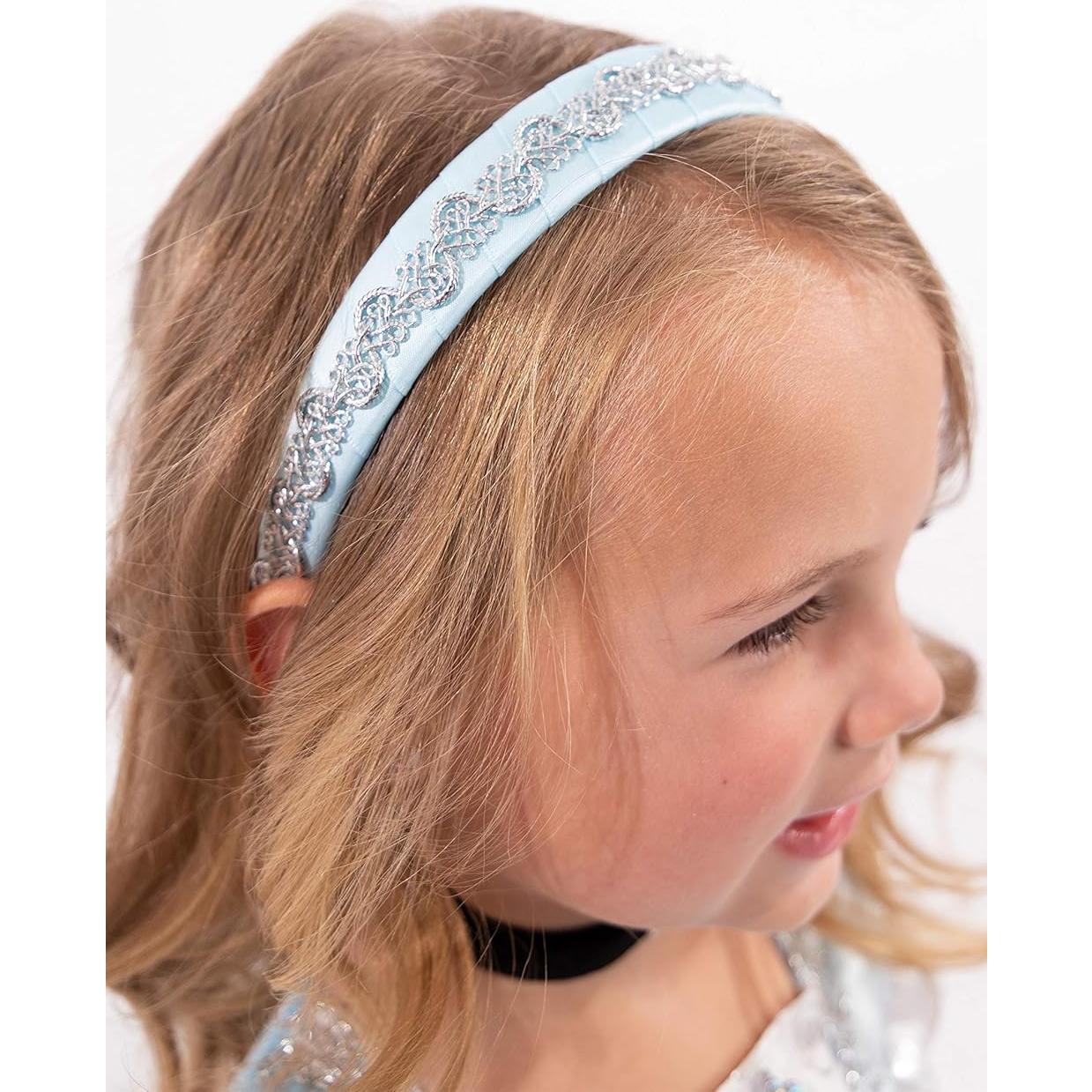 Conjunto Diadema y Collar Cenicienta Little Adventures Azul