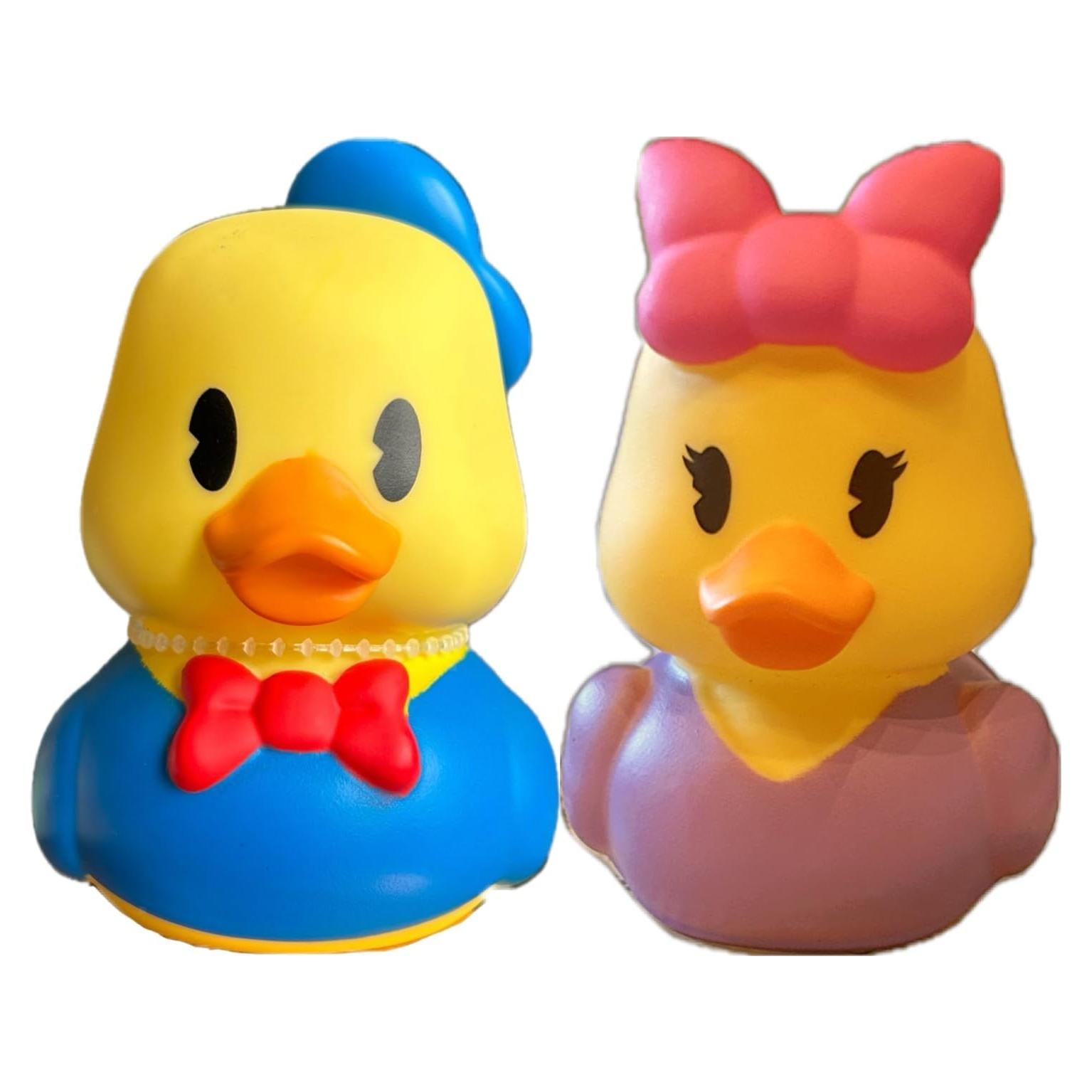 Set de Patitos de Goma Just Play - Donald y Daisy 7.6 cm