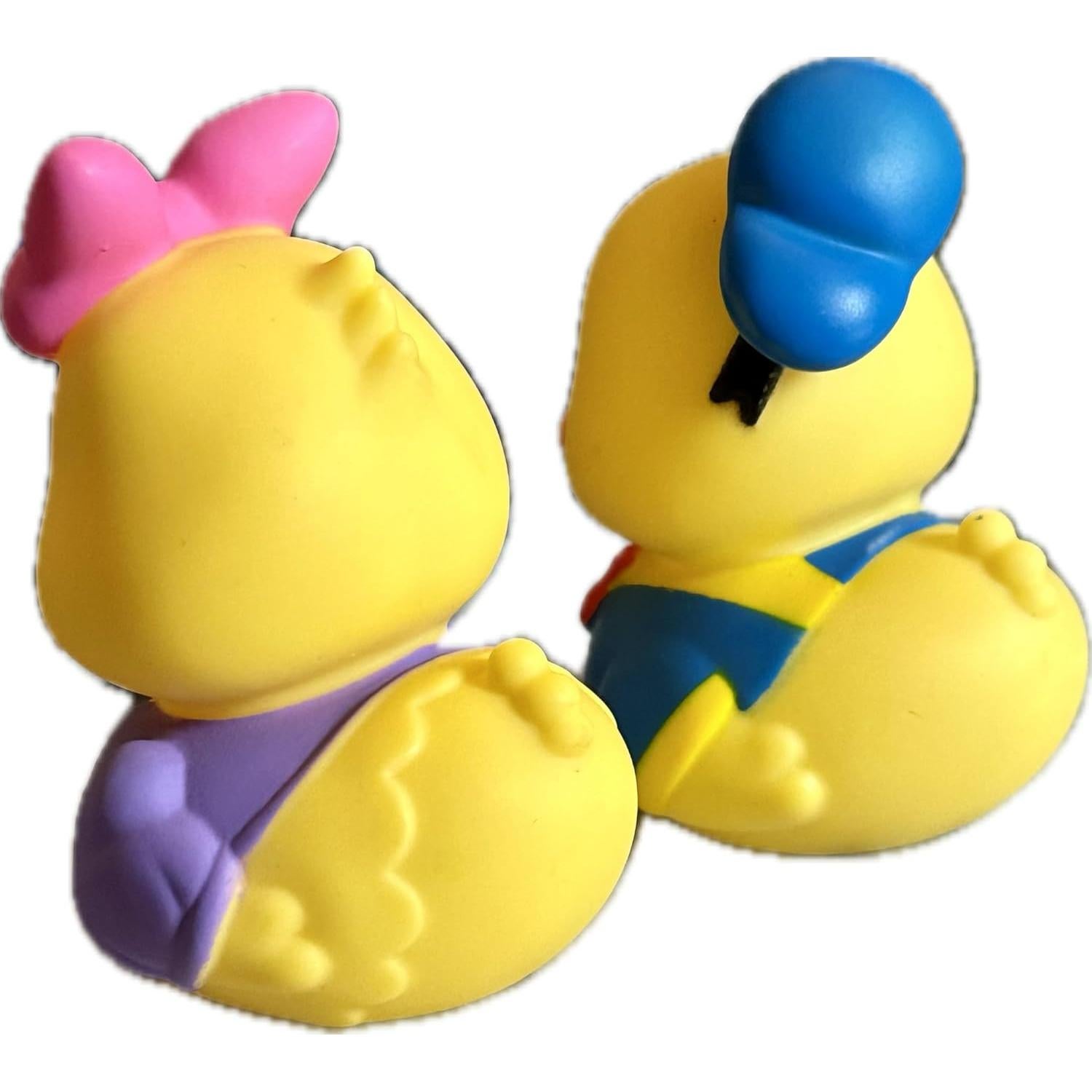 Set de Patitos de Goma Just Play - Donald y Daisy 7.6 cm
