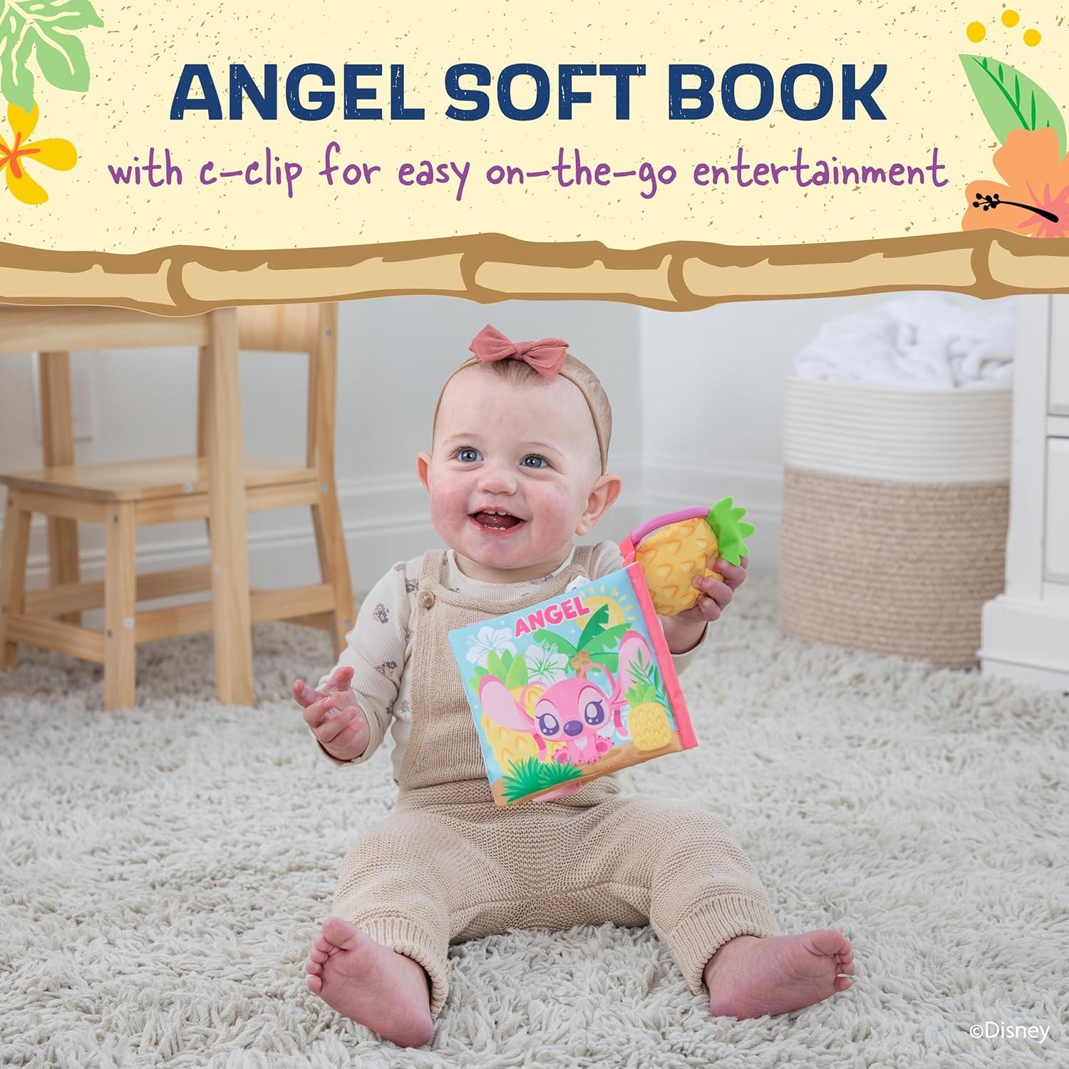 Libro Suave de Dentición Disney Lilo y Stitch Angel