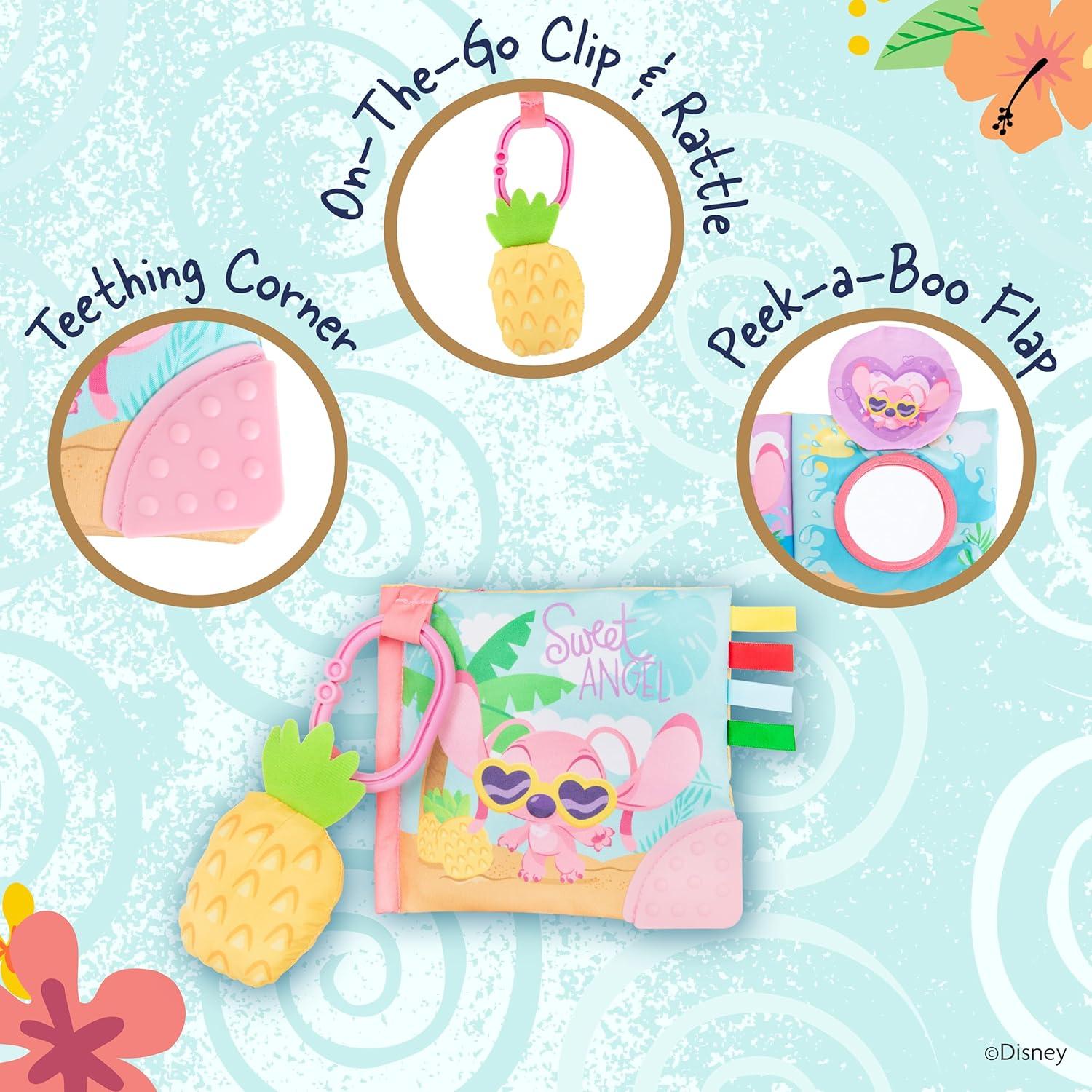 Libro Suave de Dentición Disney Lilo y Stitch Angel