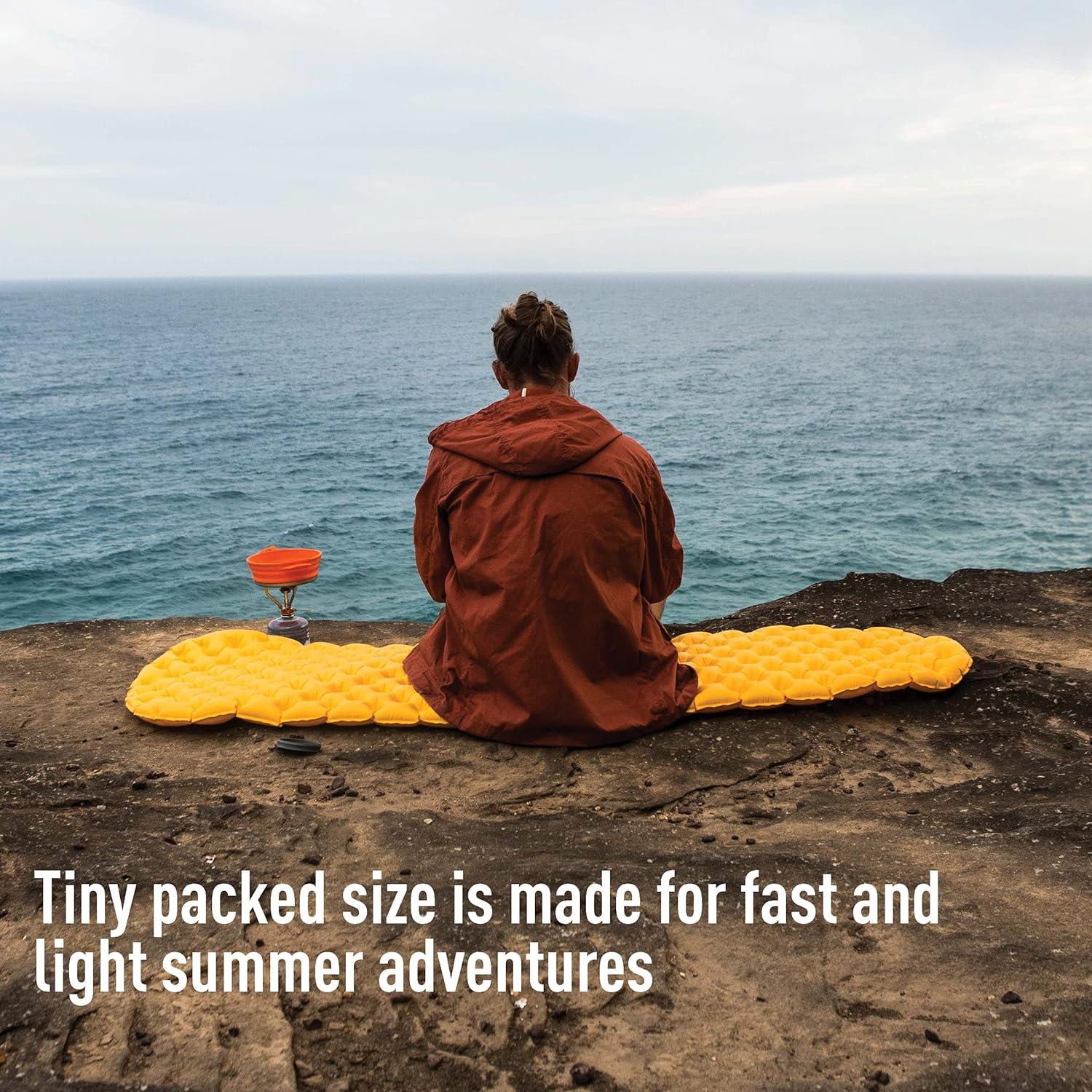 Sea to Summit Ultralight Backpacking Air Mattress, Small (66 x 21.5 x 2 inches)