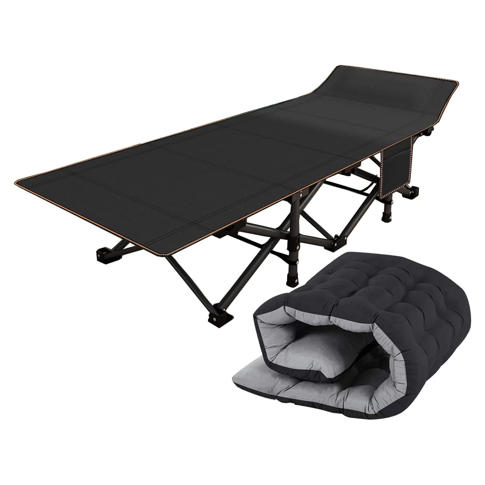 Cama de Camping Plegable ABORON 190x68.5cm 1200D 227kg