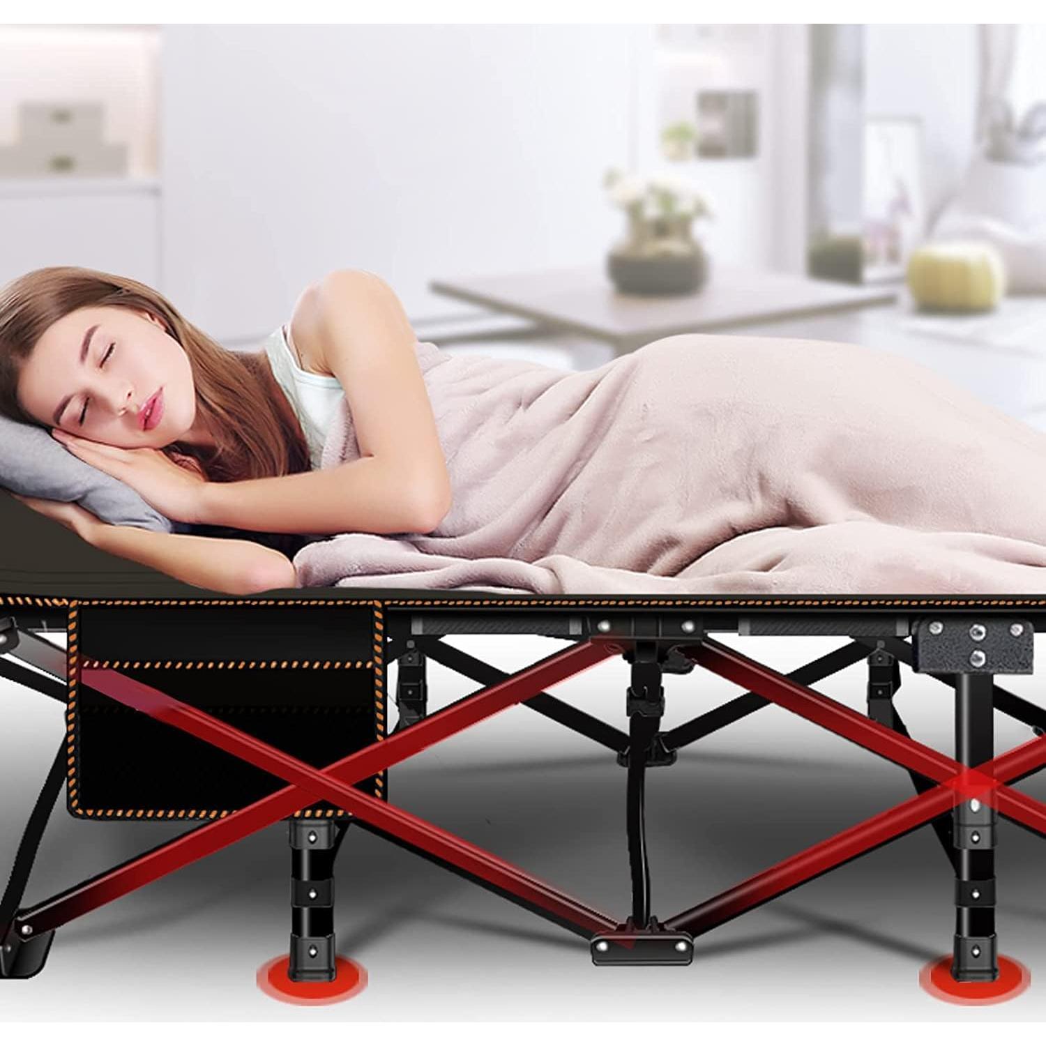 Cama de Camping Plegable ABORON 190x68.5cm 1200D 227kg