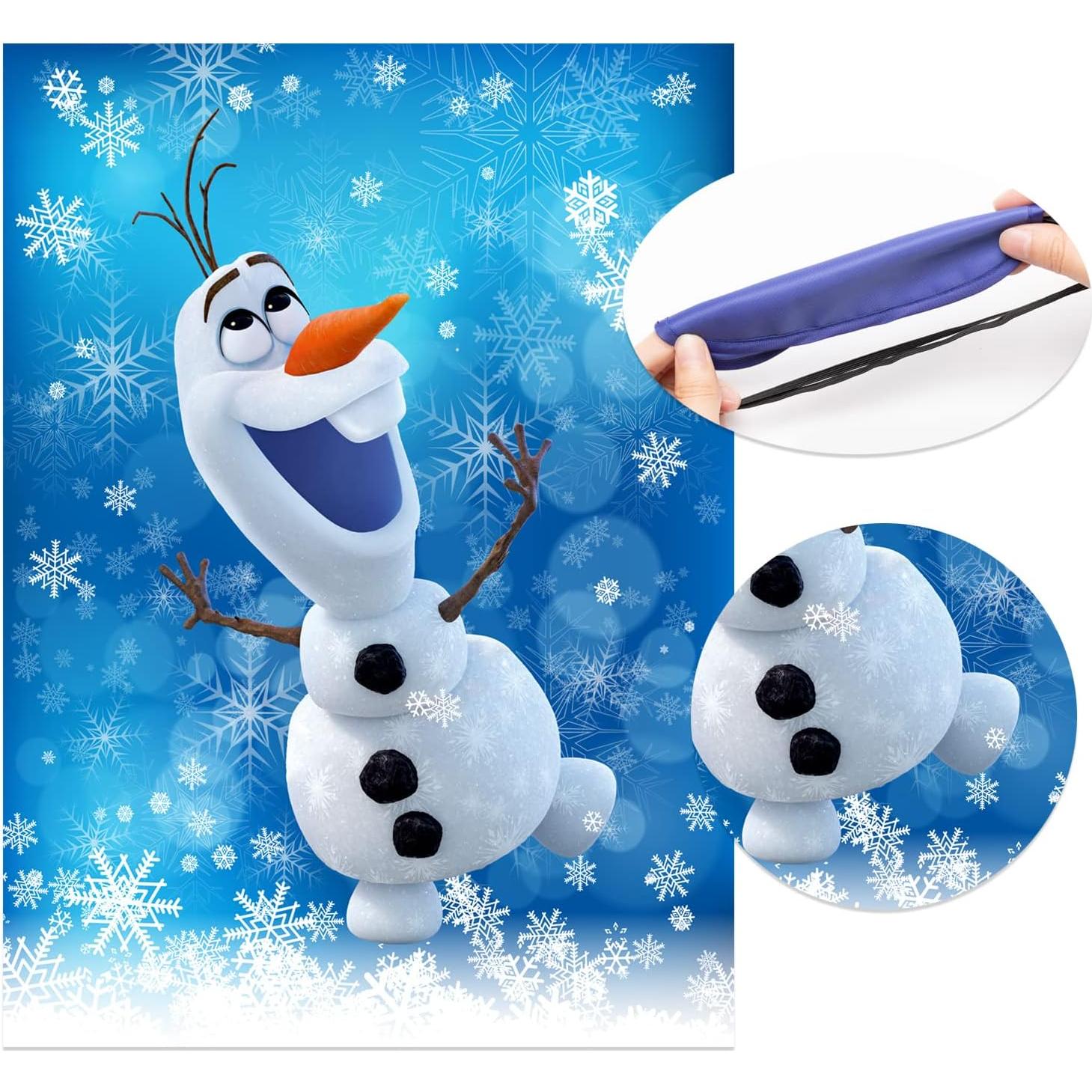 Juego de Fiesta Pin the Nose on Olaf - ROCWOHO - 18 Stickers