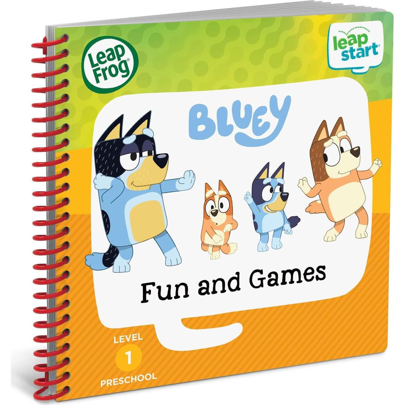Libro de Actividades LeapFrog Bluey Diversión y Juegos