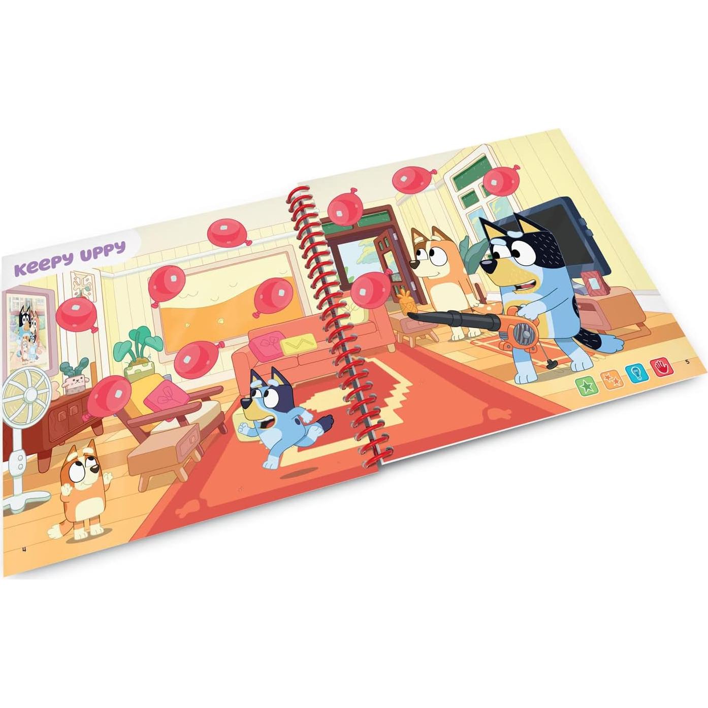 Libro de Actividades LeapFrog Bluey Diversión y Juegos