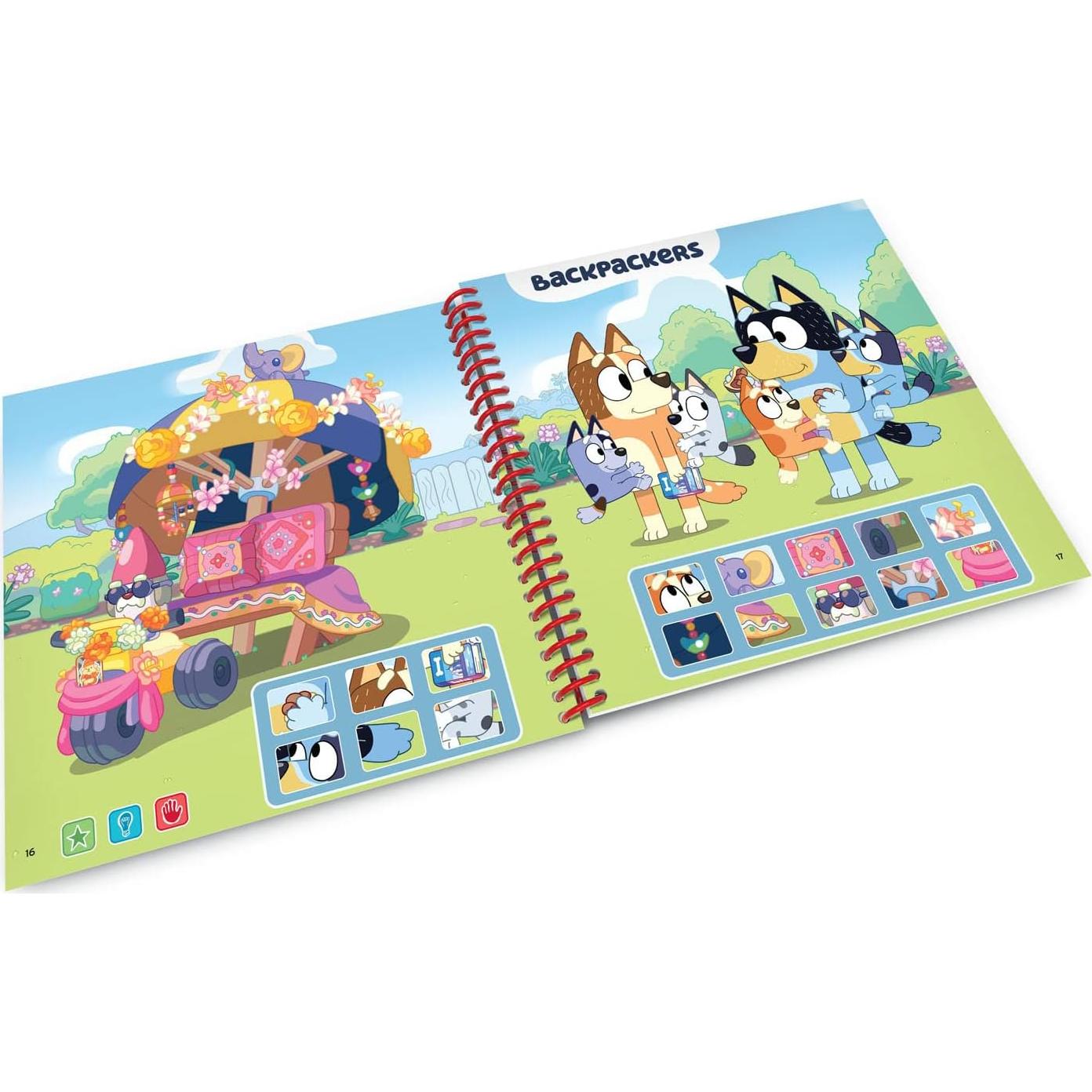 Libro de Actividades LeapFrog Bluey Diversión y Juegos