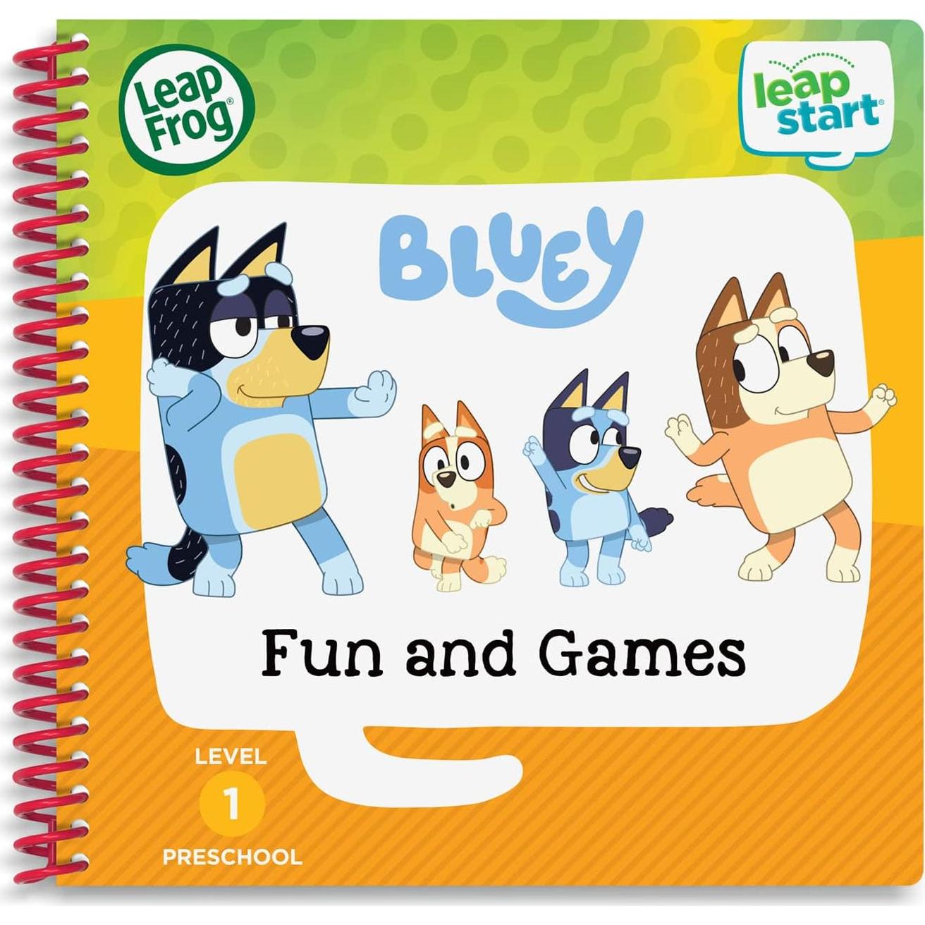 Libro de Actividades LeapFrog Bluey Diversión y Juegos