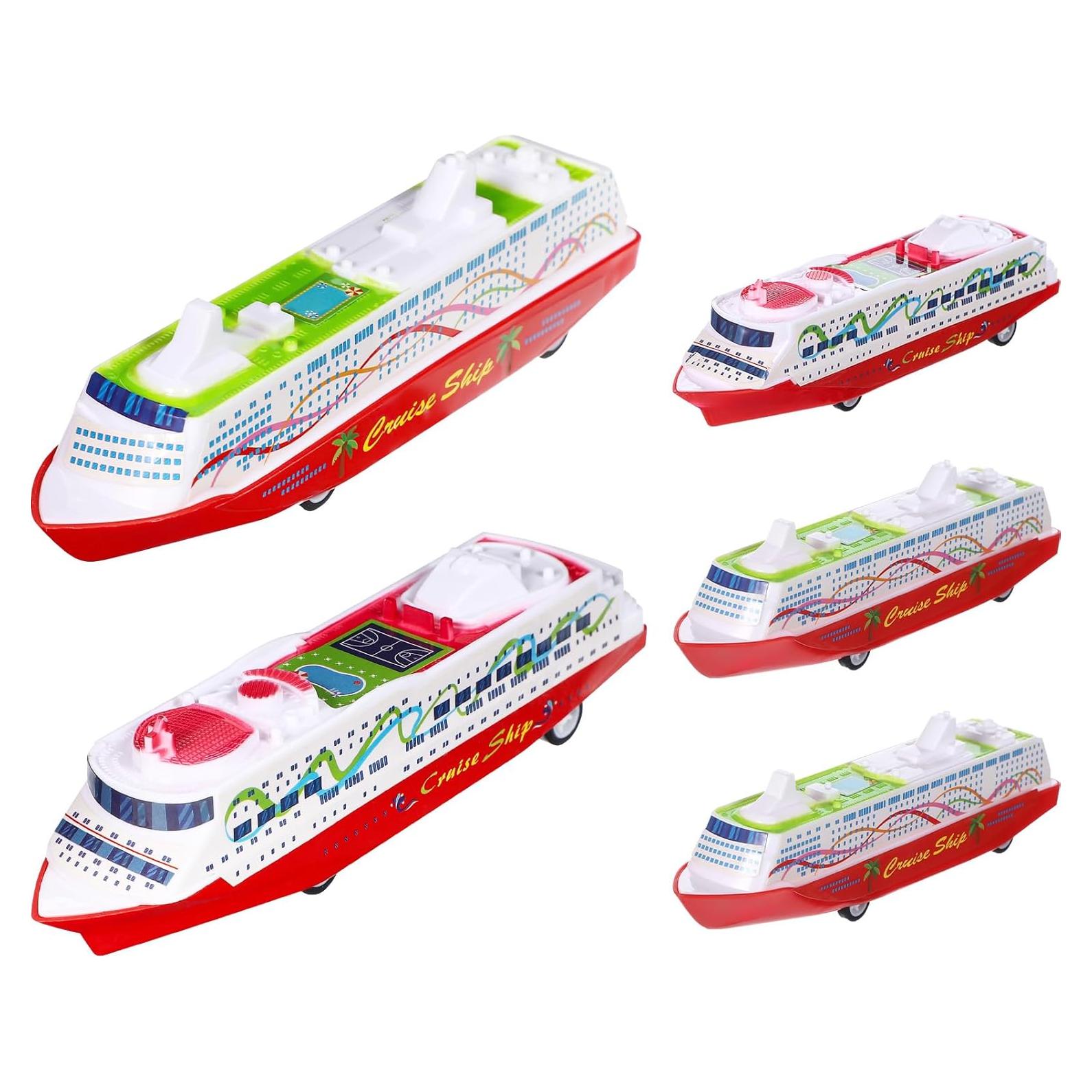 Modelo de Yate de Crucero Toyvian 5 Piezas 16x4.5cm