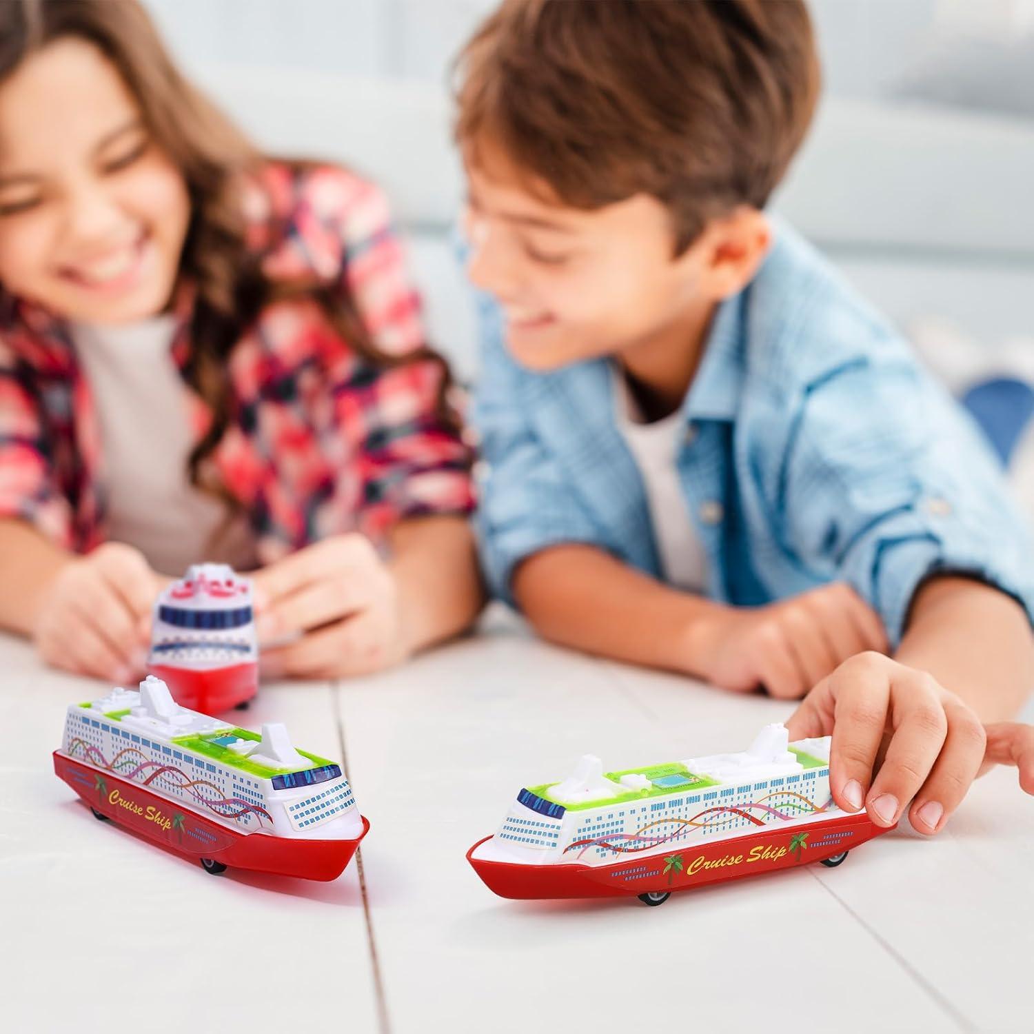 Modelo de Yate de Crucero Toyvian 5 Piezas 16x4.5cm