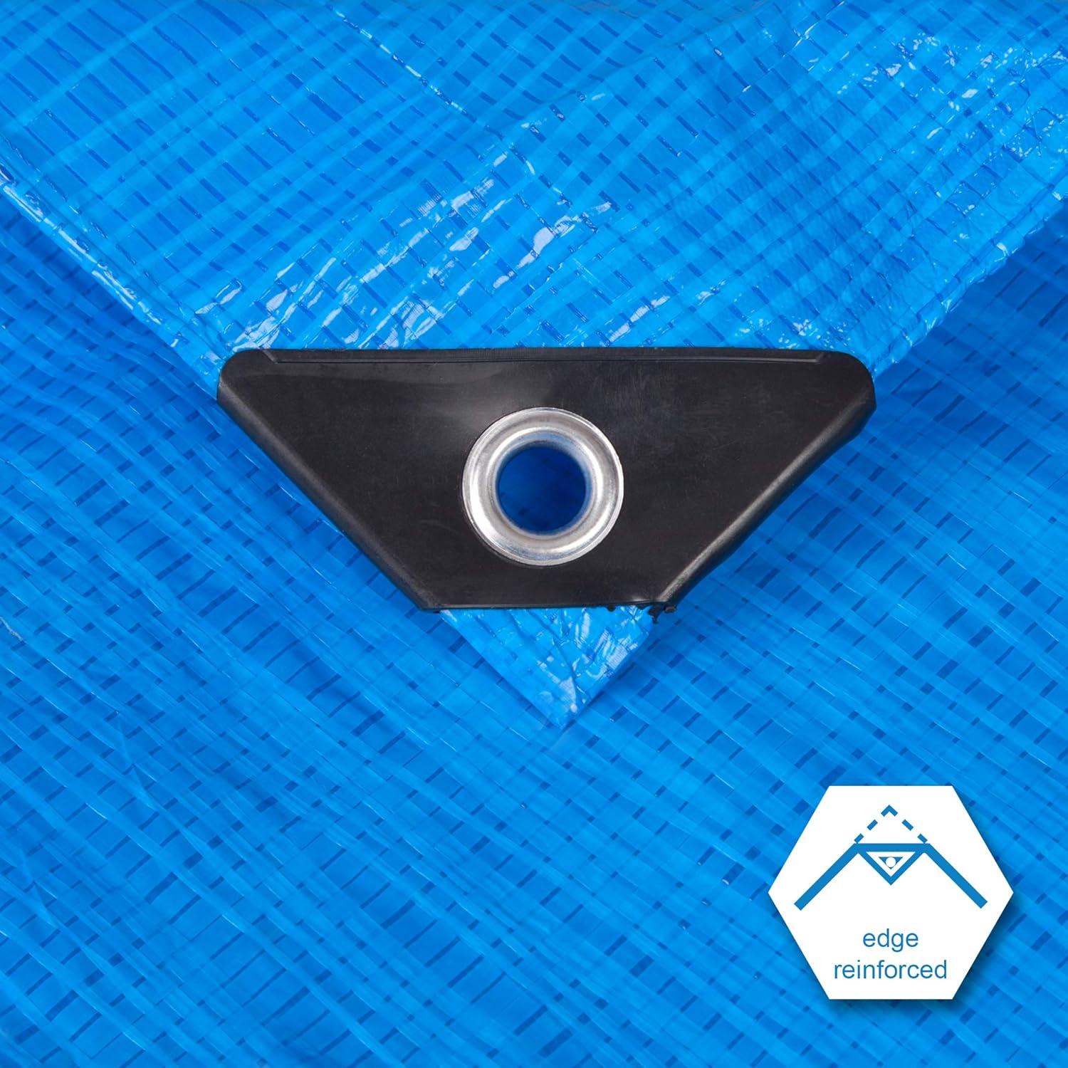 Lona Cartman Azul 1.83m x 2.44m 5mil Impermeable Camping