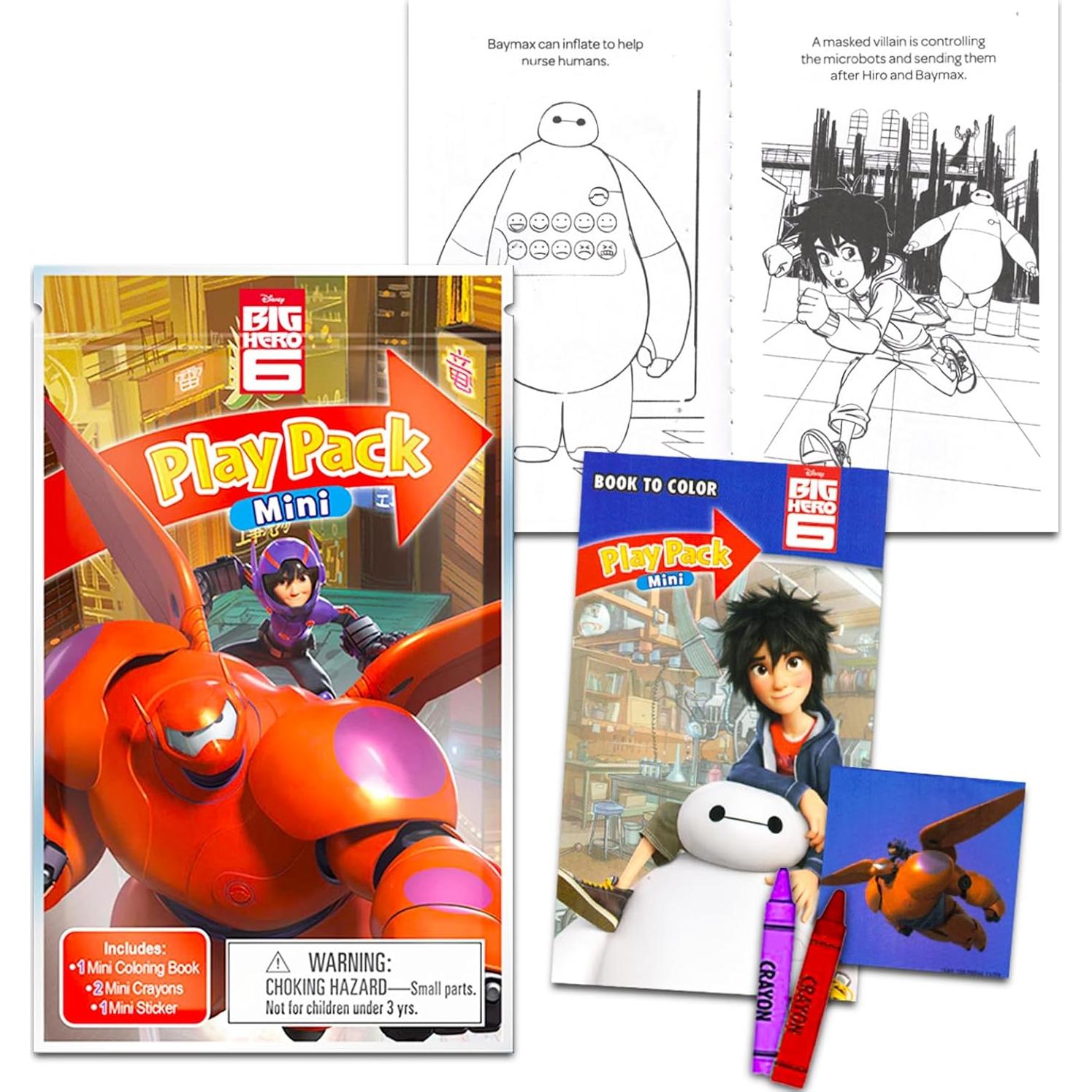 Conjunto de Libros para Colorear Disney Pixar - 4 Títulos + Stickers