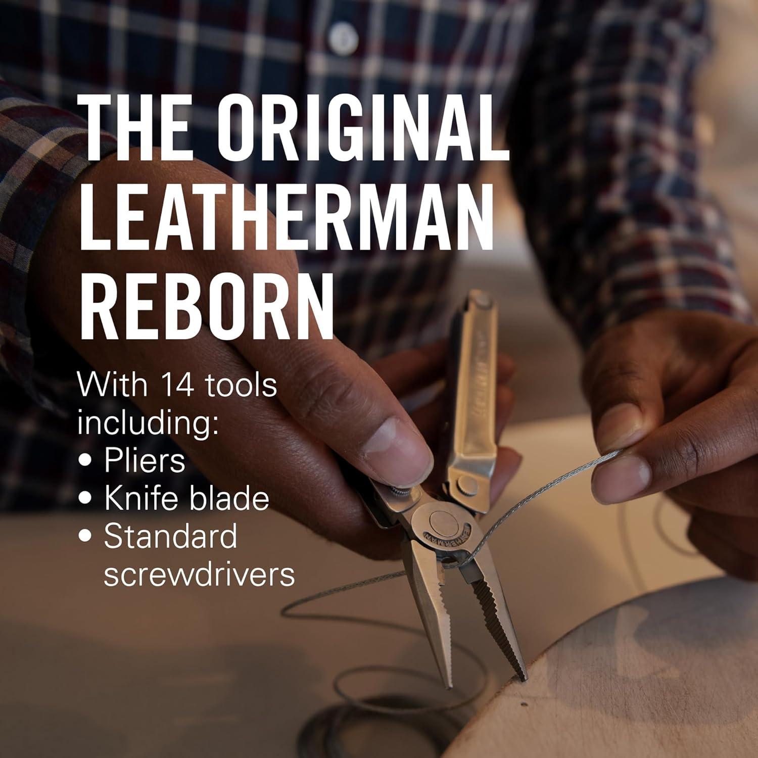 Multitool LEATHERMAN Bond Acero Inoxidable 14 Herramientas