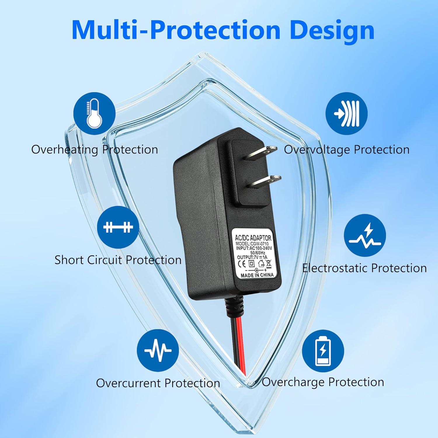 Cargador 6V BXIZXD para Cuatrimoto Disney y ATV