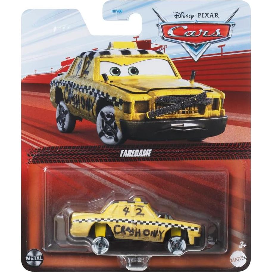 Disney Cars Toys Movie Die-cast Character Vehicles, Miniature, Collectible Racecar Automobile Toys Based on Cars Movies, for Kids Age 3 and Older
