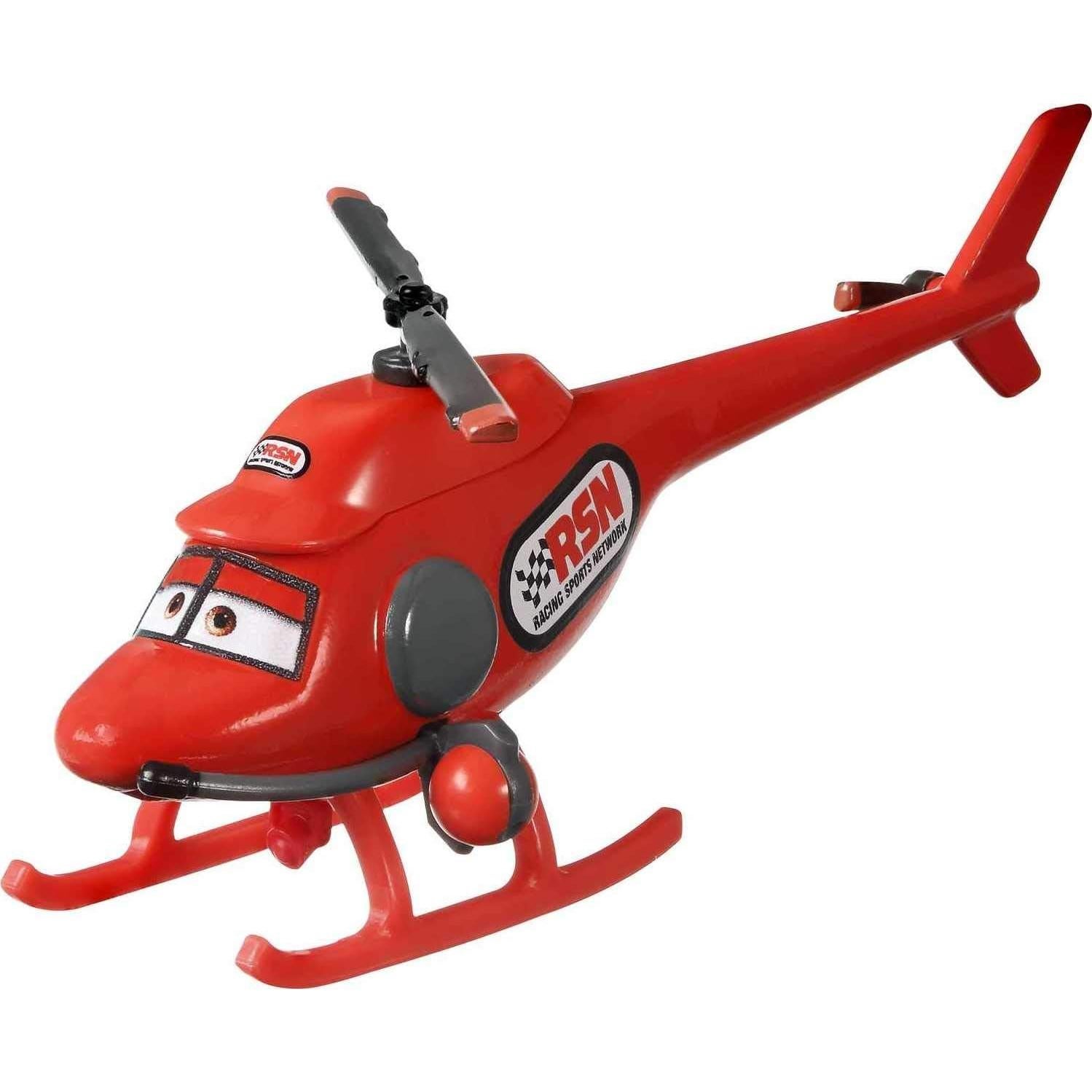 Disney Cars Kathy Copter, Miniature, Collectible Racecar Automobile Toys Based on Cars Movies, for Kids Age 3 and Older, Multicolor