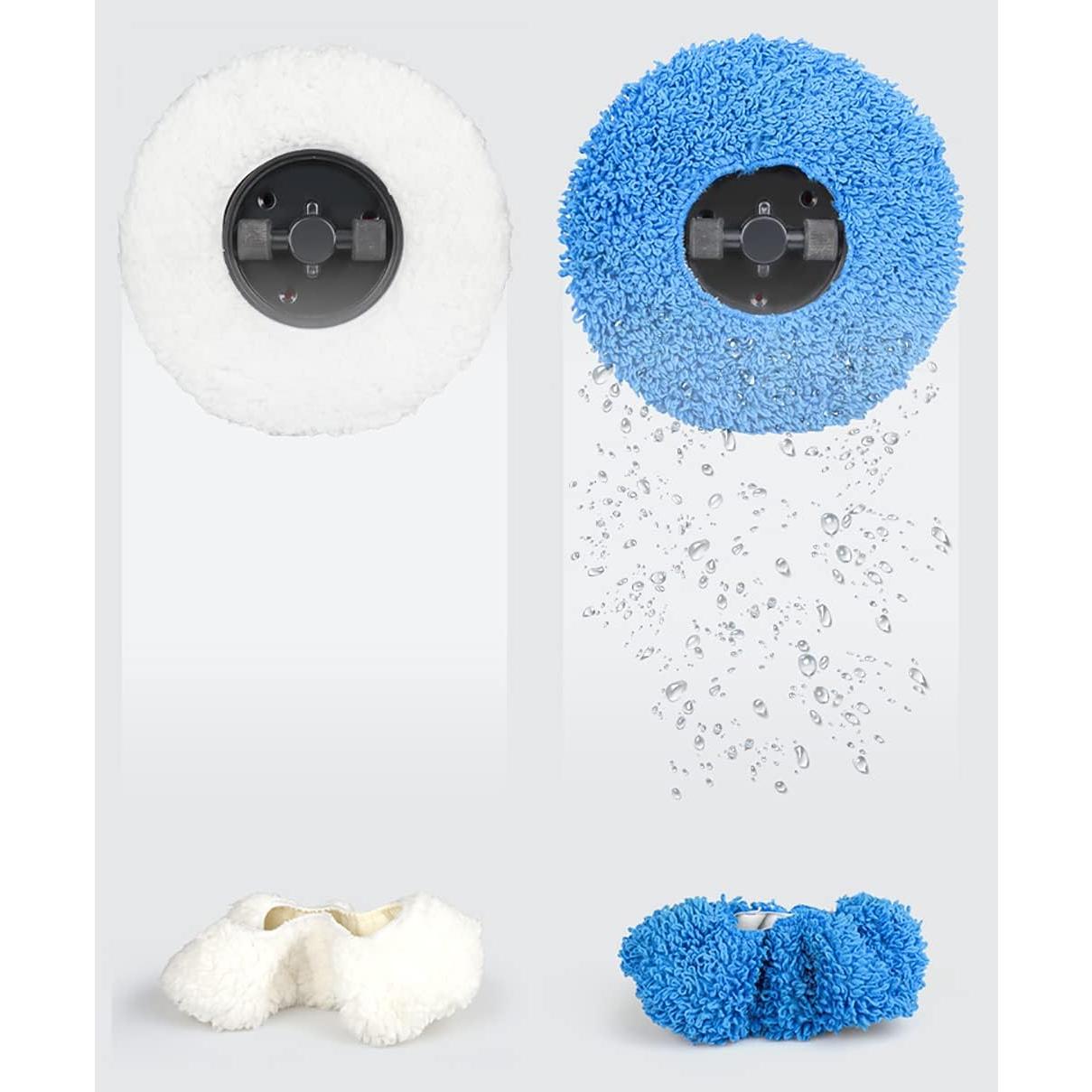 Robot Trapeador Inteligente SHATUOA Negro 360° Humidificación