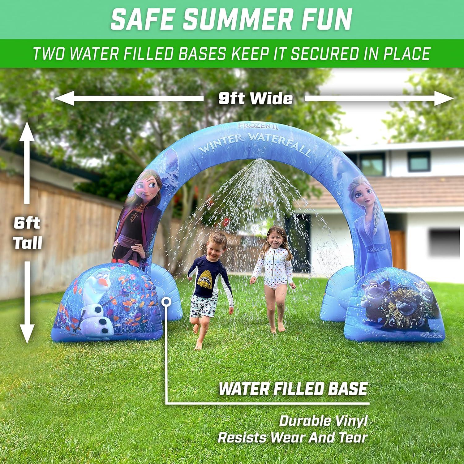 Arco Rociador Inflable Disney Frozen II GoFloats 1.83x2.44m