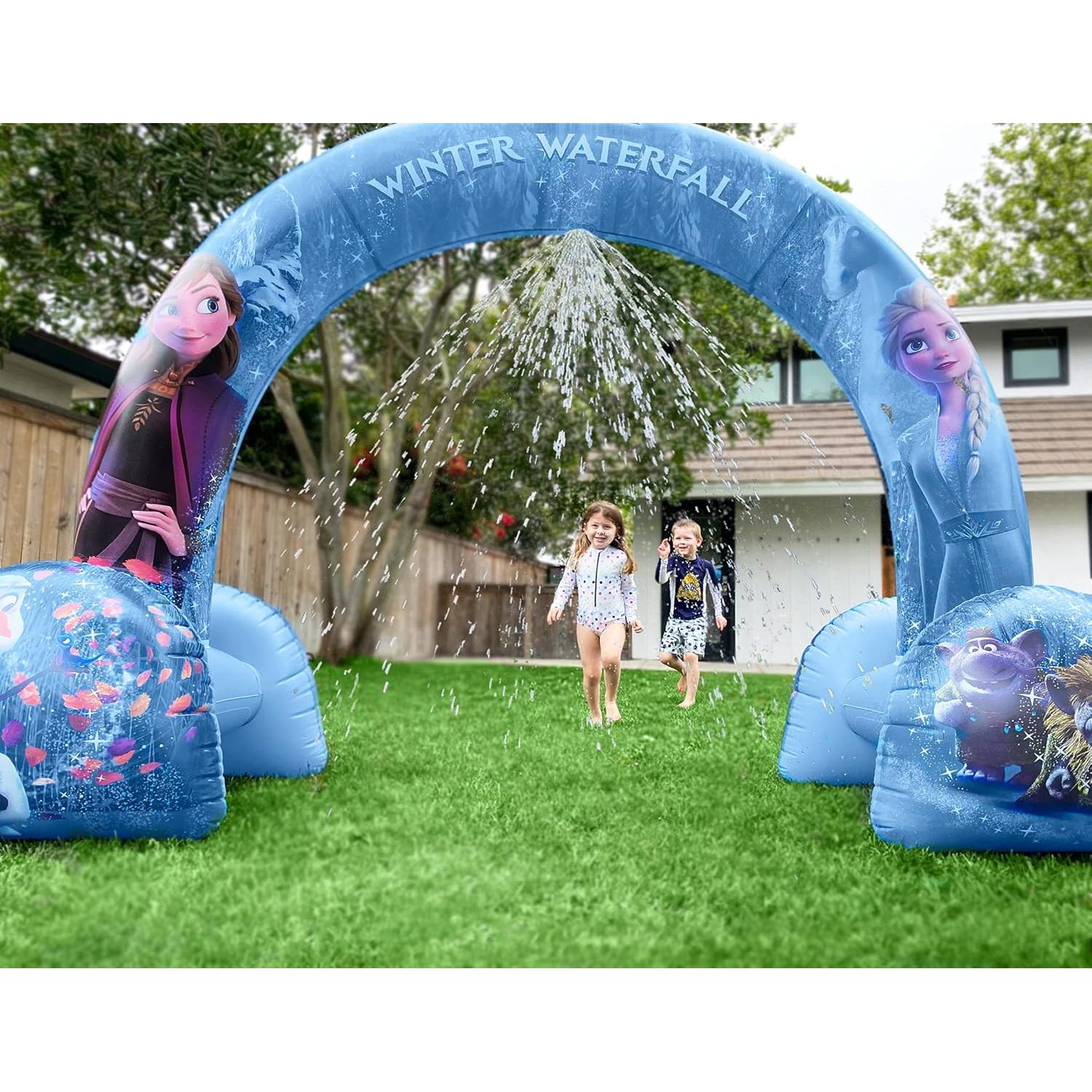 Arco Rociador Inflable Disney Frozen II GoFloats 1.83x2.44m