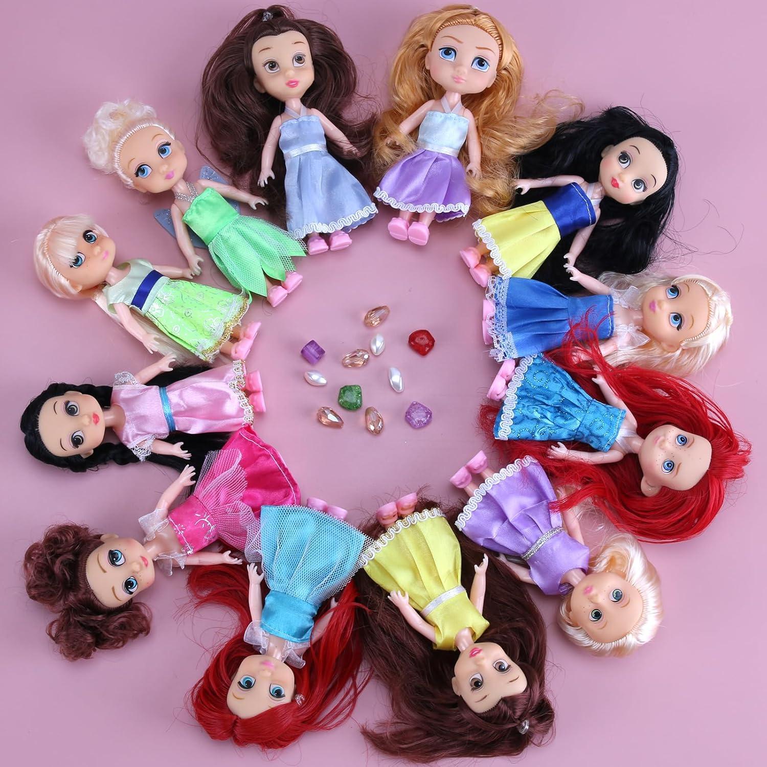 Set de 12 Muñecas Princesa Real 12,7 cm Liberty Imports