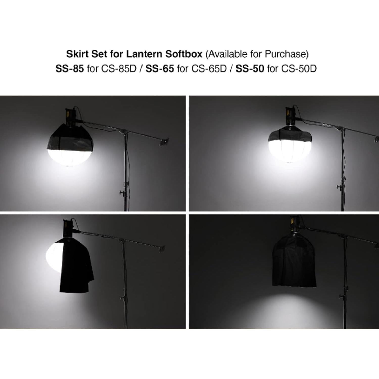 Softbox Linterna Godox CS-50D 50cm Montaje Bowens Luz Suave