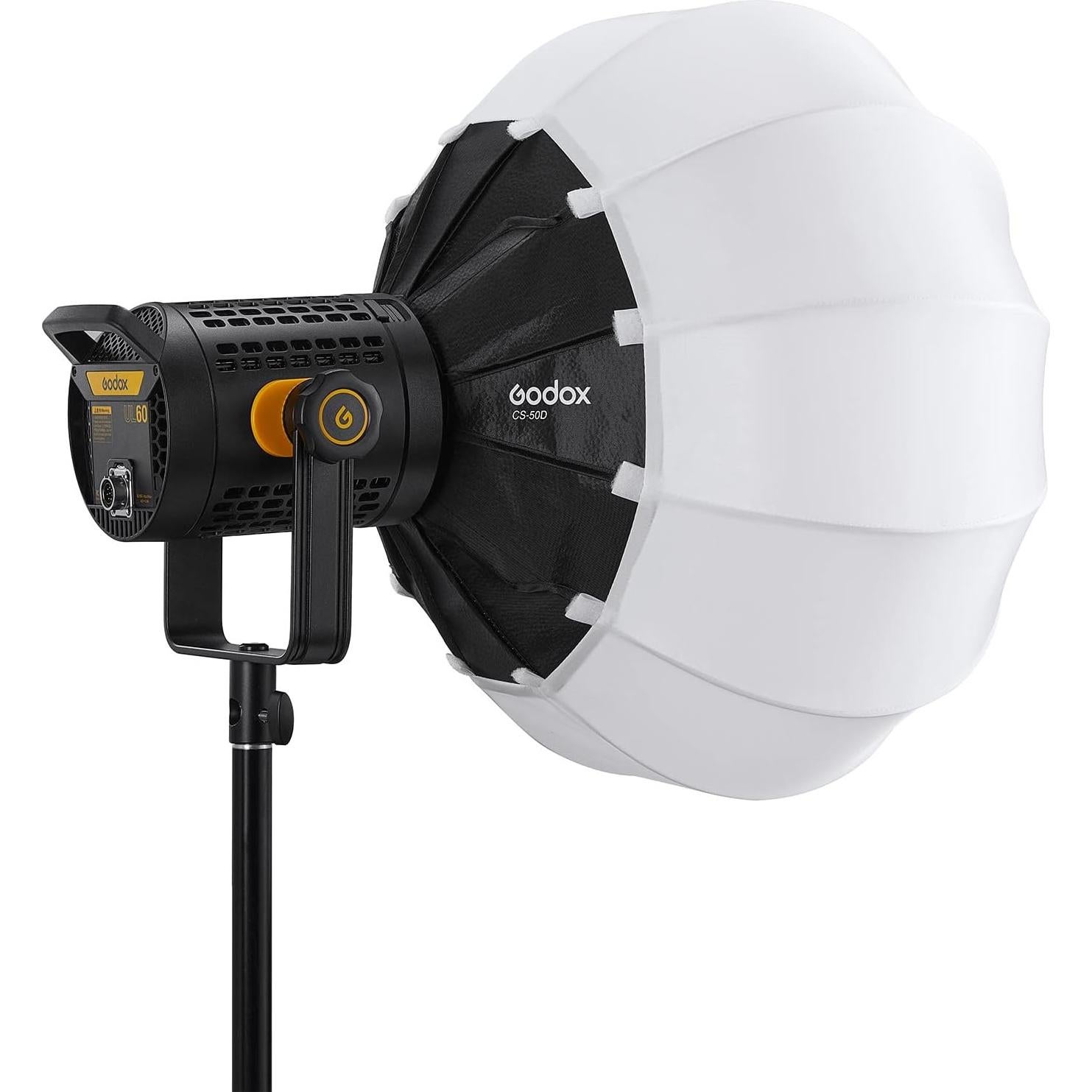 Softbox Linterna Godox CS-50D 50cm Montaje Bowens Luz Suave